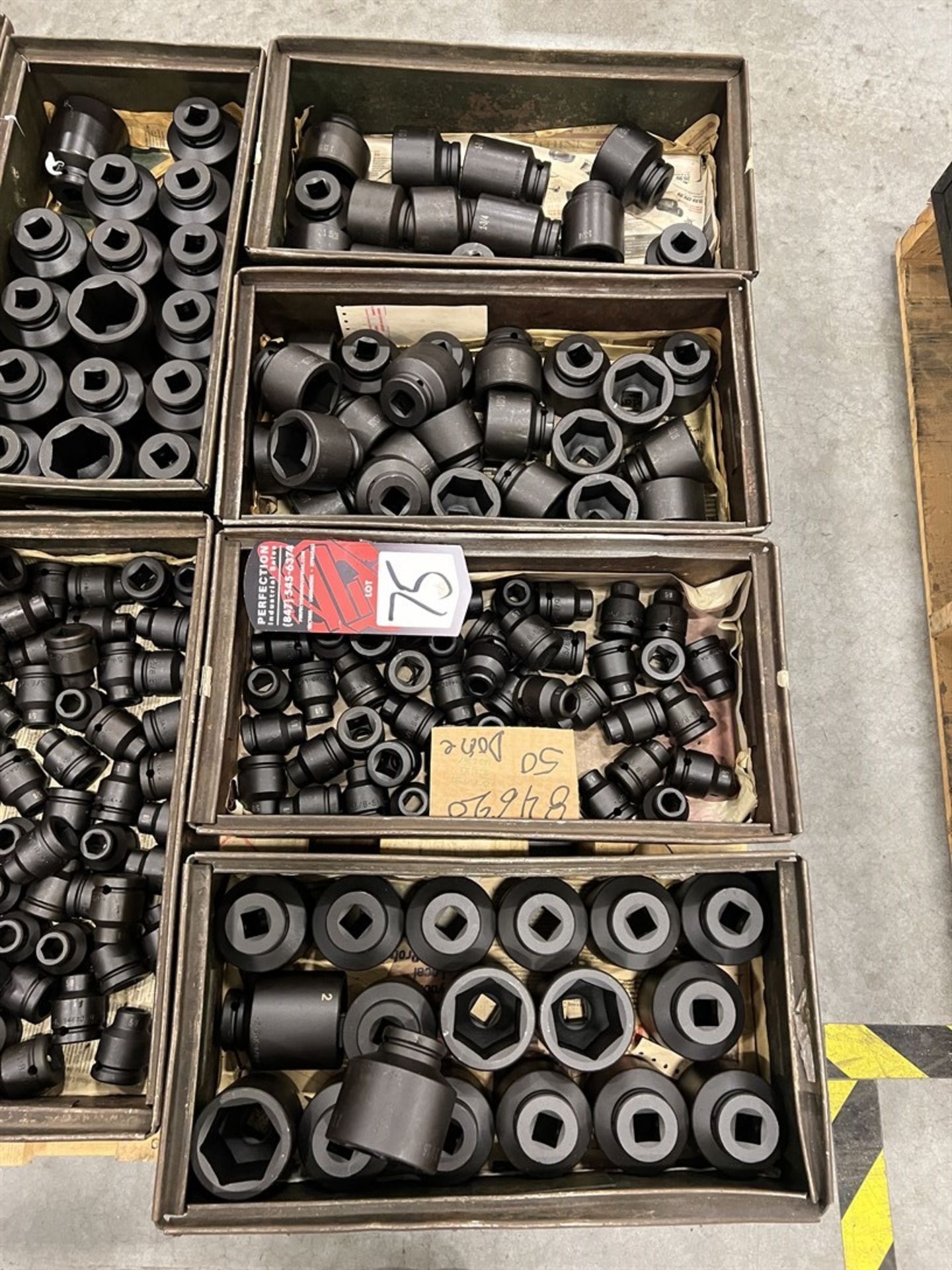 Pallet of 3/4" Drive Impact Sockets from 5/8" to 2-3/16" - Image 2 of 4