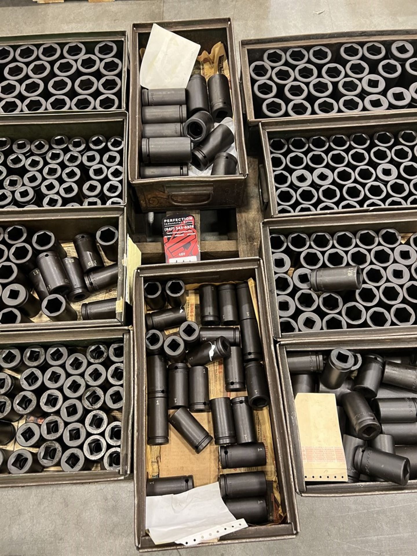 Pallet of 3/4" and 1" Drive Impact Sockets up to 35mm and 1-3/16" - Image 6 of 6