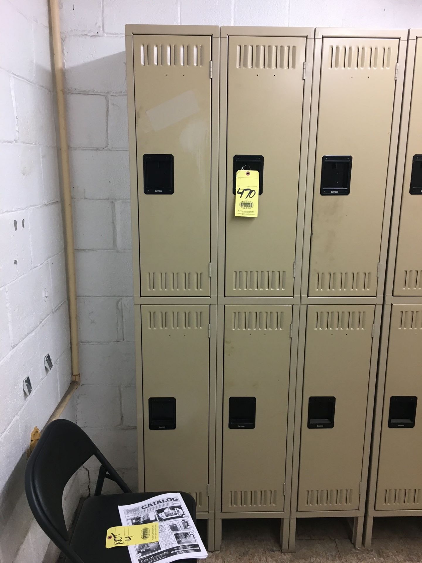 LOT OF PERSONEL LOCKERS (3), 2-door units