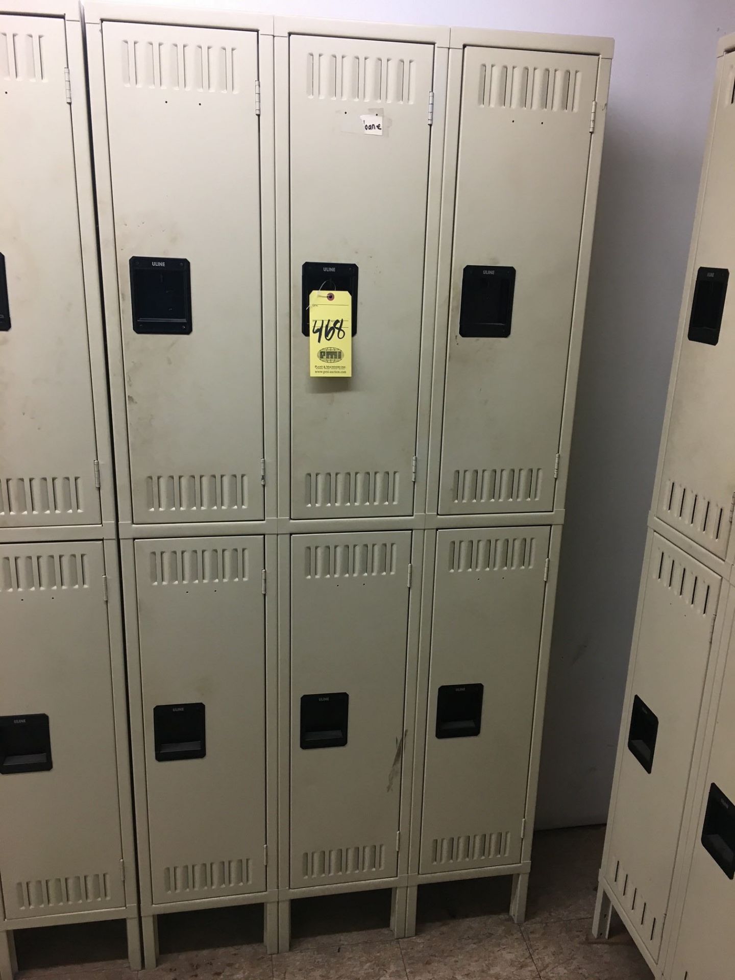 LOT OF PERSONEL LOCKERS (3), 2-door units