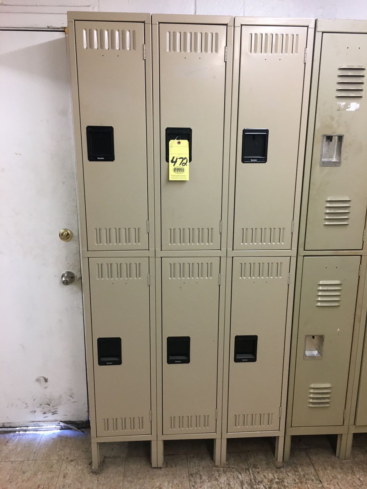 LOT OF PERSONEL LOCKERS (3), 2-door units