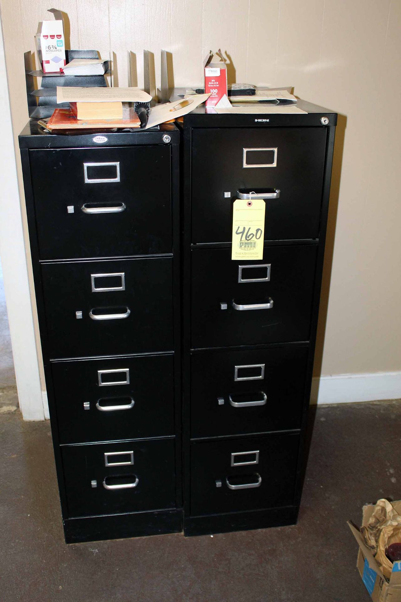 LOT OF METAL FILE CABINETS