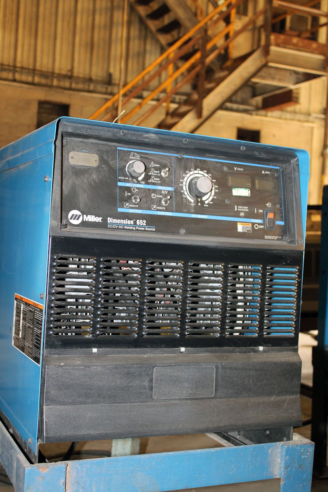 WELDING MACHINE, MILLER MDL. DIMENSION 652 POWER SOURCE, new 2014, S/N ME310189C - Image 2 of 3