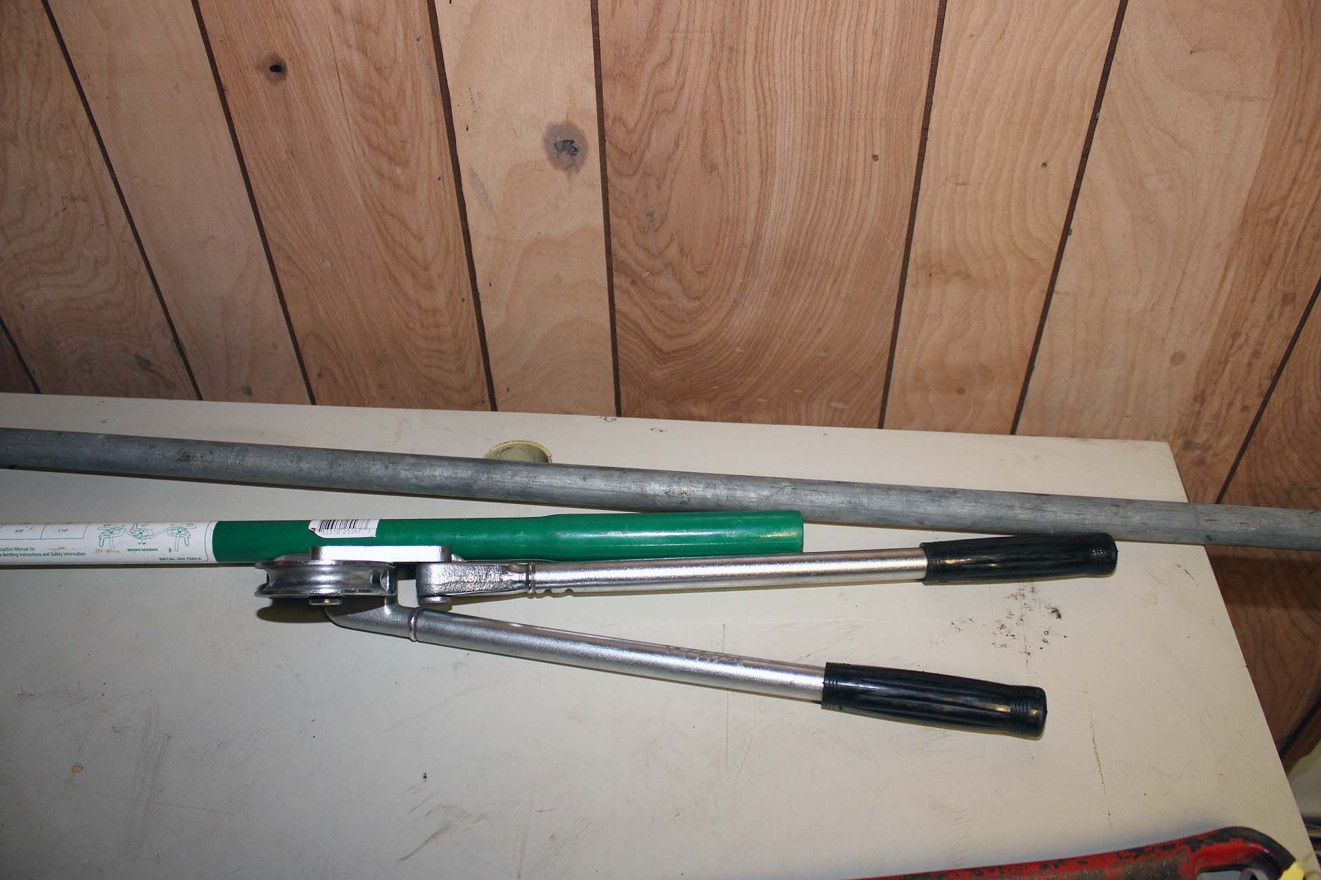 LOT OF CONDUIT BENDERS: (2) 3/4" & (1) 1/2" - Bild 4 aus 4