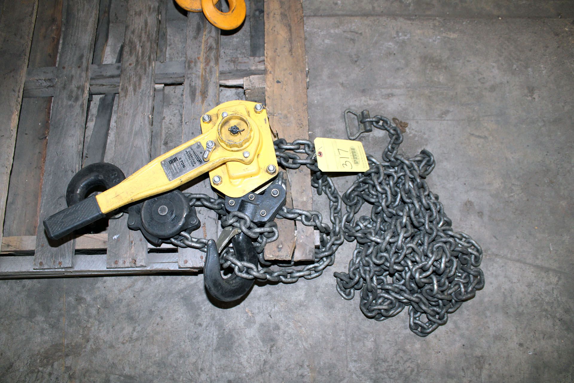 RATCHET HOIST, OZ PREMIUM NG 6 T. CAP. MDL. OZ600-20 LHOP