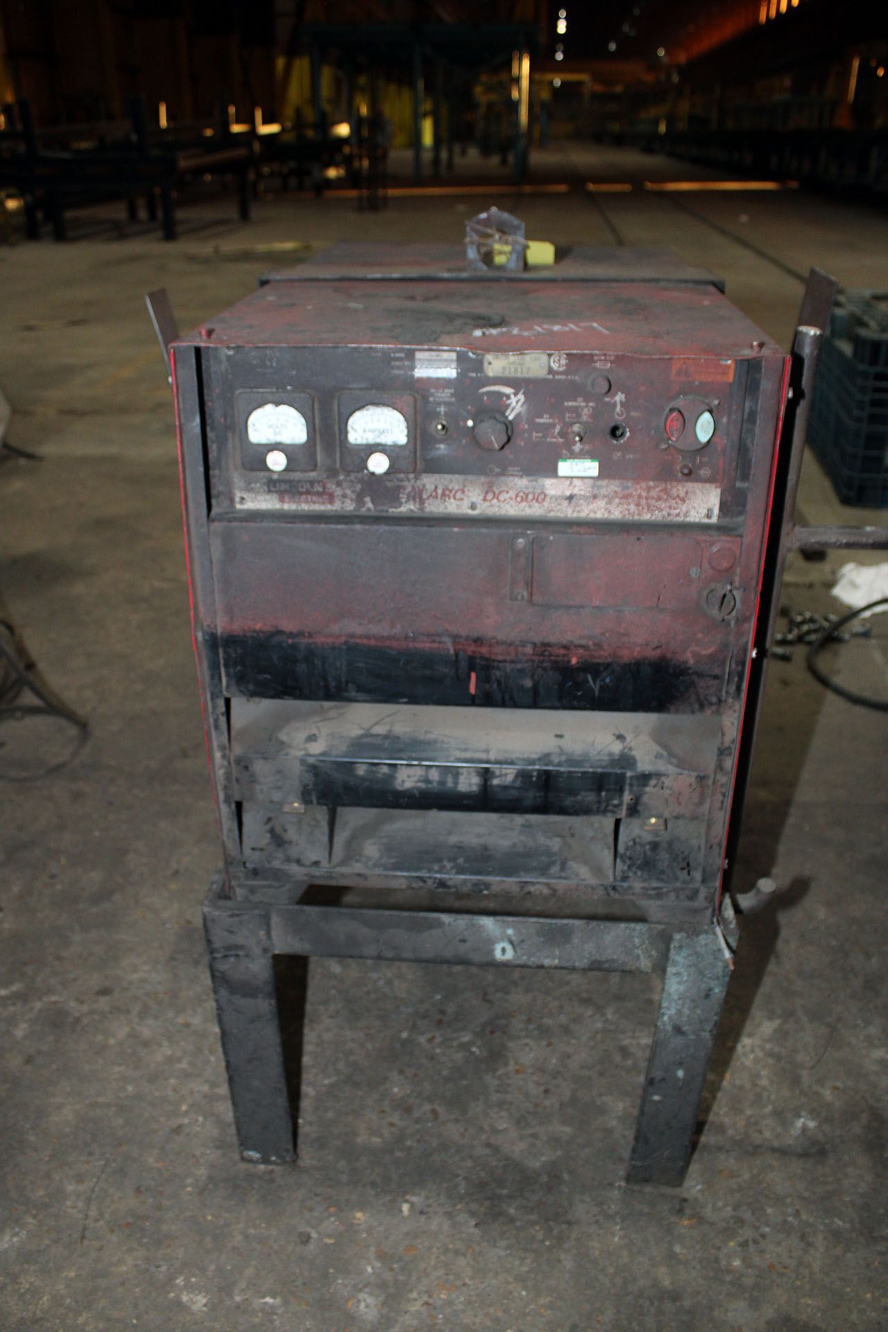 WELDING MACHINE, LINCOLN MDL. IDEALARC DC600 POWER SOURCE, new 1996, S/N U1960105586 - Image 3 of 3