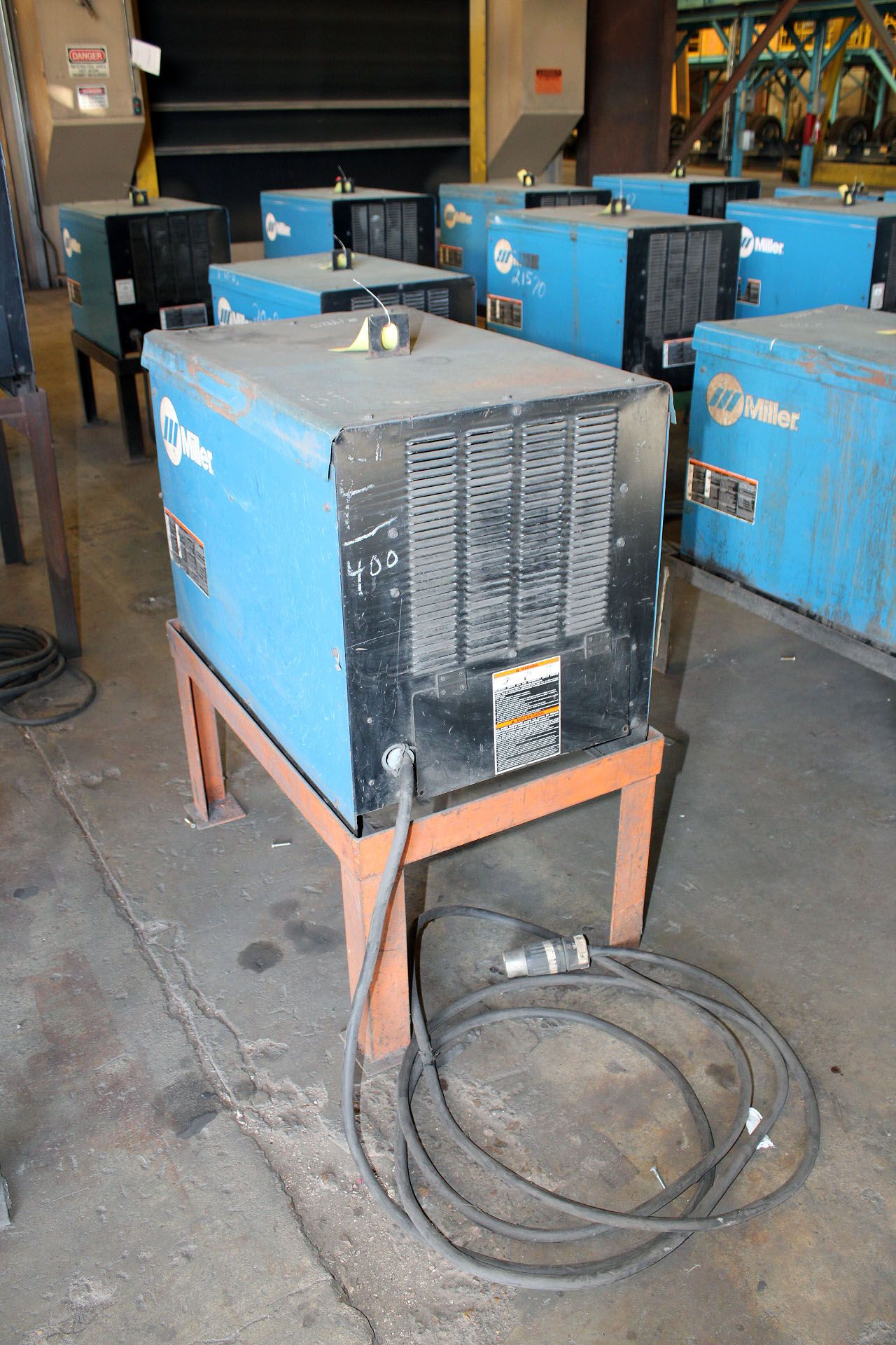 WELDING MACHINE, MILLER MDL. DIMENSION 652 POWER SOURCE, new 2004, S/N LE329675 - Image 3 of 3