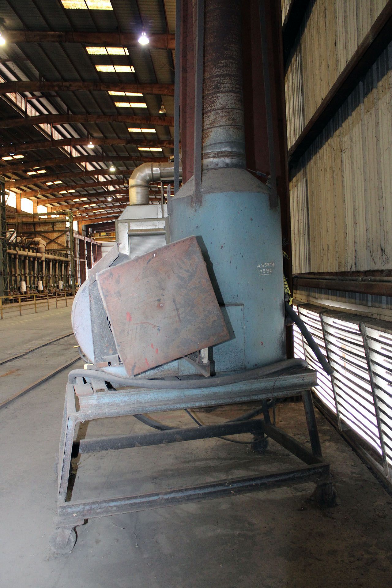 INDUSTRIAL HEATER, INDUSTRIAL COMBUSTION ENGINEERS, gas fired, S/N 744 - Image 7 of 8