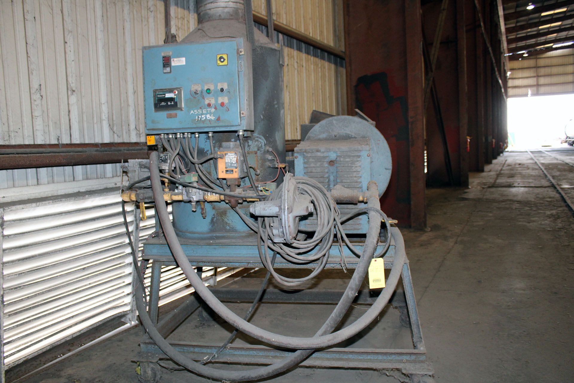 INDUSTRIAL HEATER, INDUSTRIAL COMBUSTION ENGINEERS, gas fired, S/N 744 - Image 4 of 8