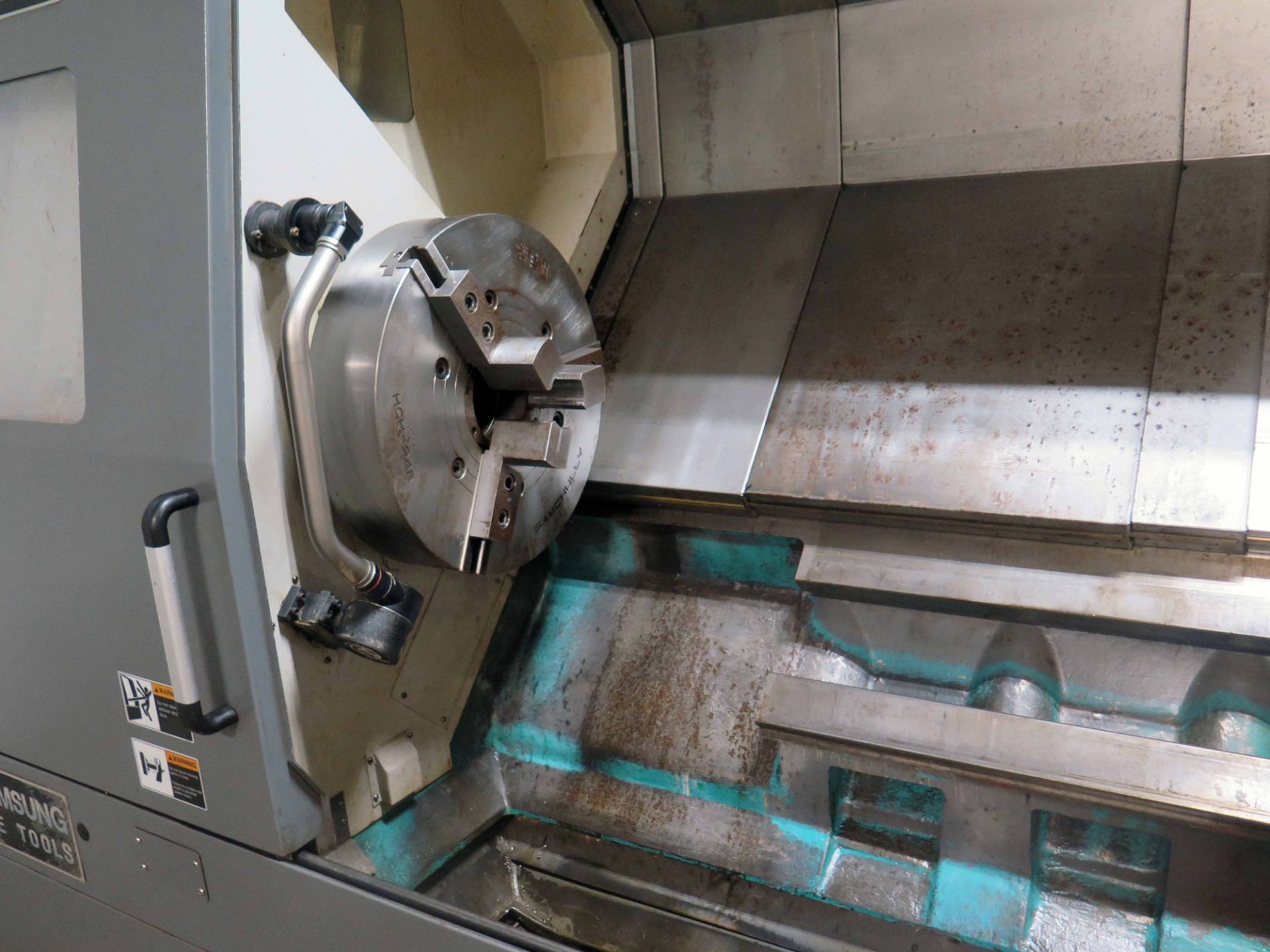 CNC LATHE, SAMSUNG MDL. SL45MC/3000, new 2010, Fanuc Series Oi-TD CNC control, 30.5" swing over bed, - Image 3 of 8