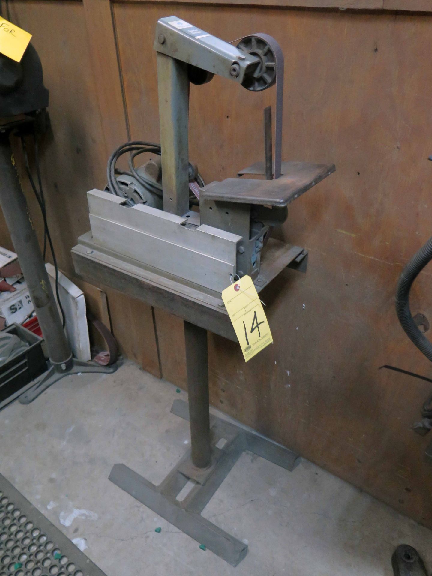 SANDER/GRINDER MACHINE, ROCKWELL, approx. 1”W. belt