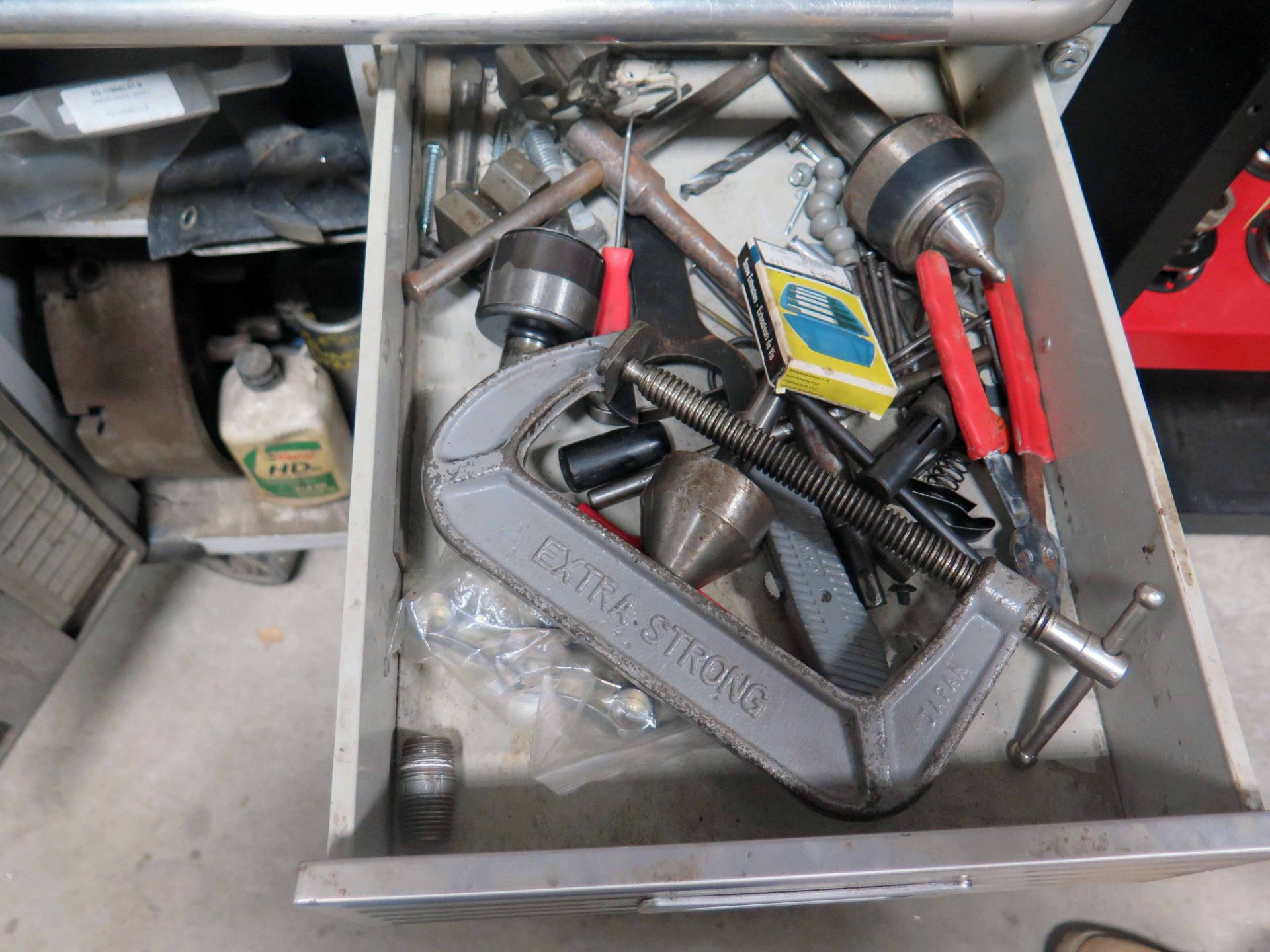 ROLLING TOOL BOX, w/contents - Image 4 of 4