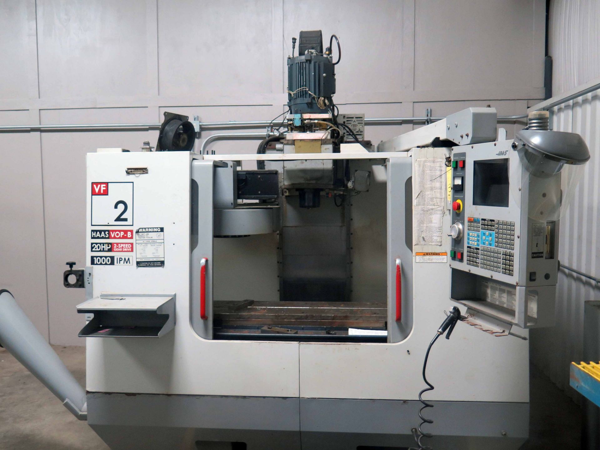 CNC VERTICAL MACHINING CENTER, HAAS MDL. VF-2B, new 2004, Haas V0P-B CNC control,