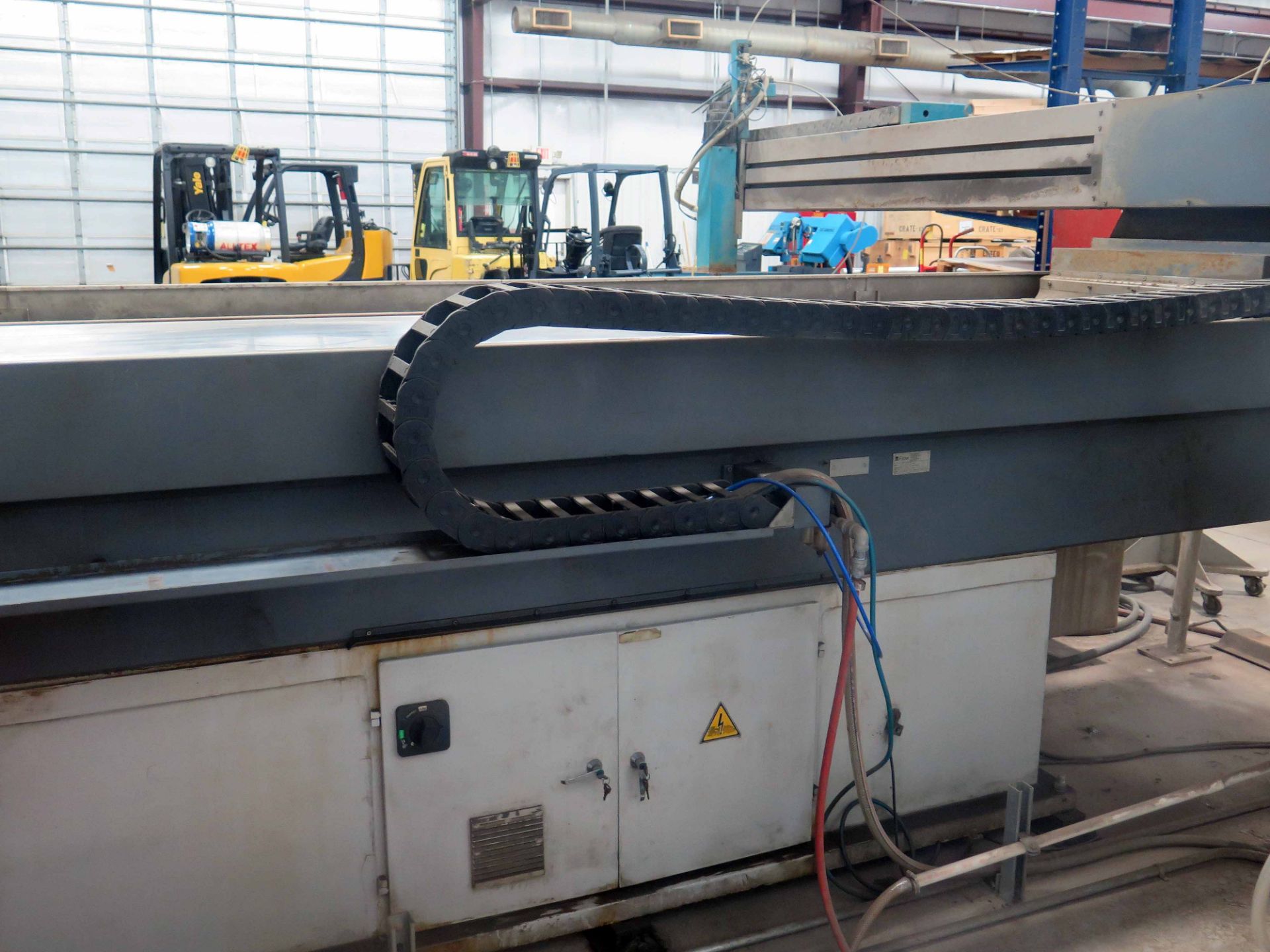 WATERJET CUTTING MACHINE, FLOW MACH II MDL. M2-4020B, new 2011, 78" x 157" tbl., ZX Waternife 30 - Image 5 of 8