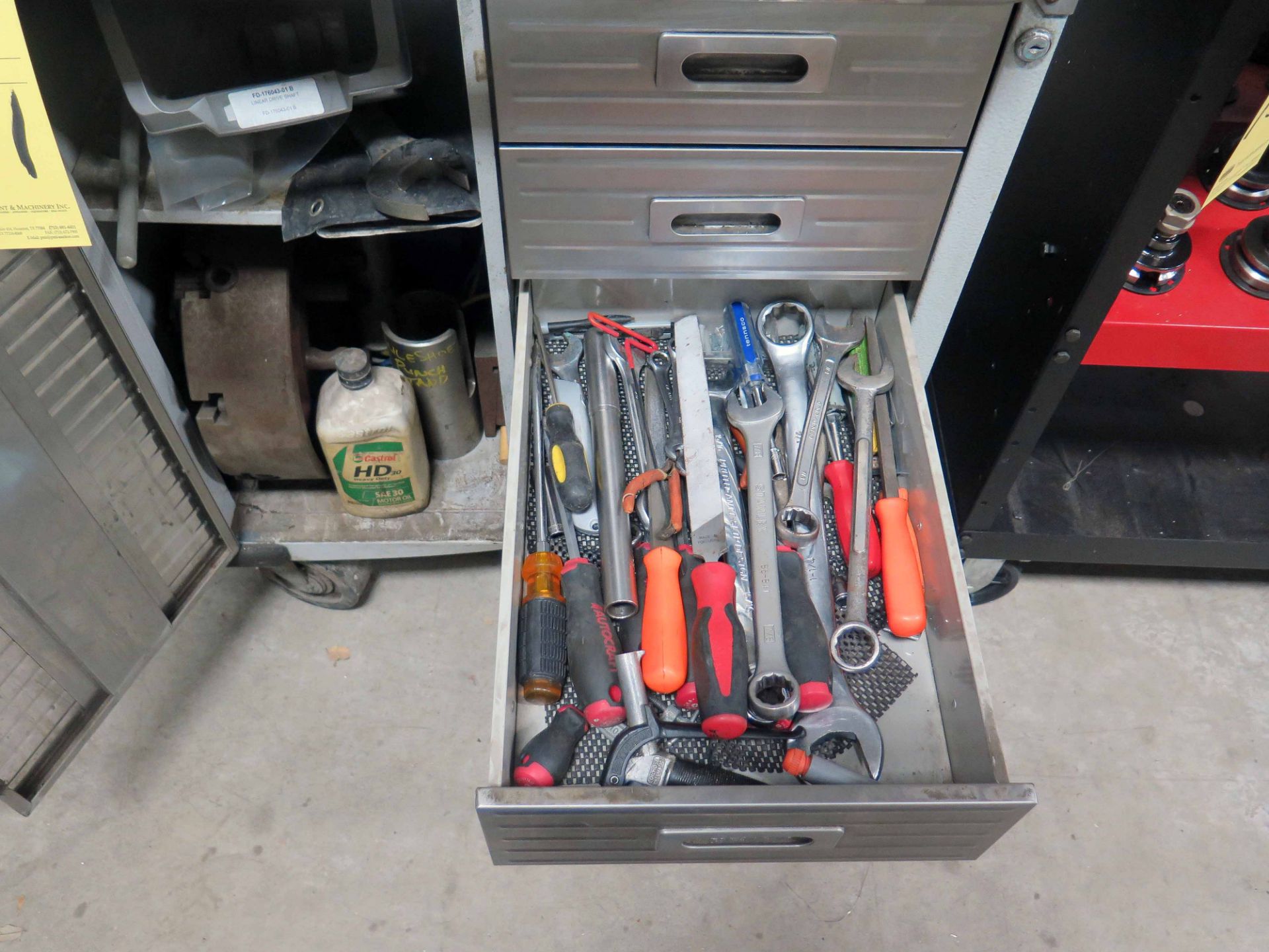 ROLLING TOOL BOX, w/contents - Image 2 of 4