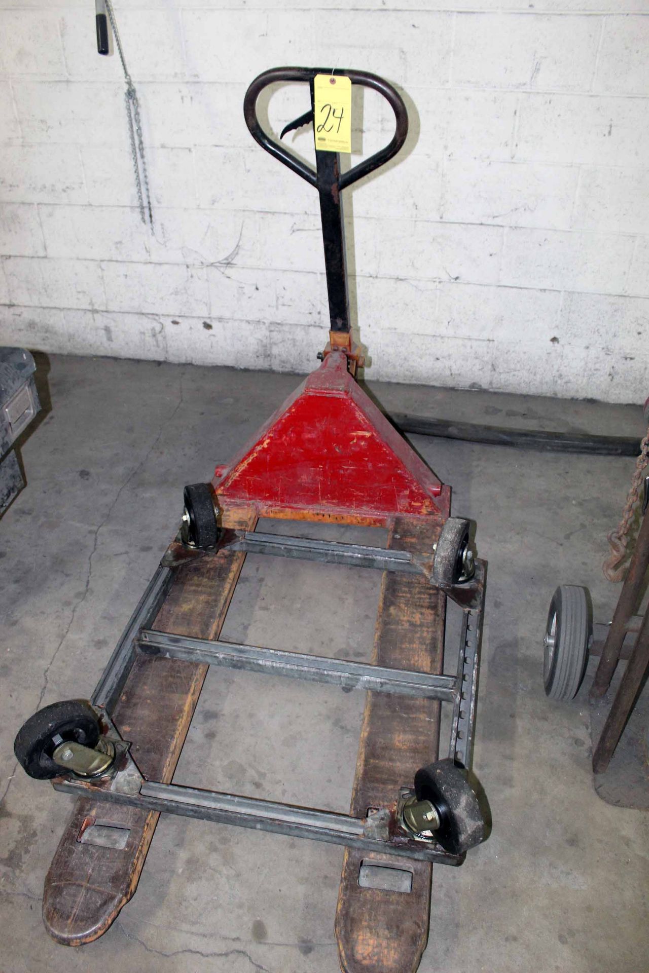 PALLET JACK, 2,500 lb. cap.