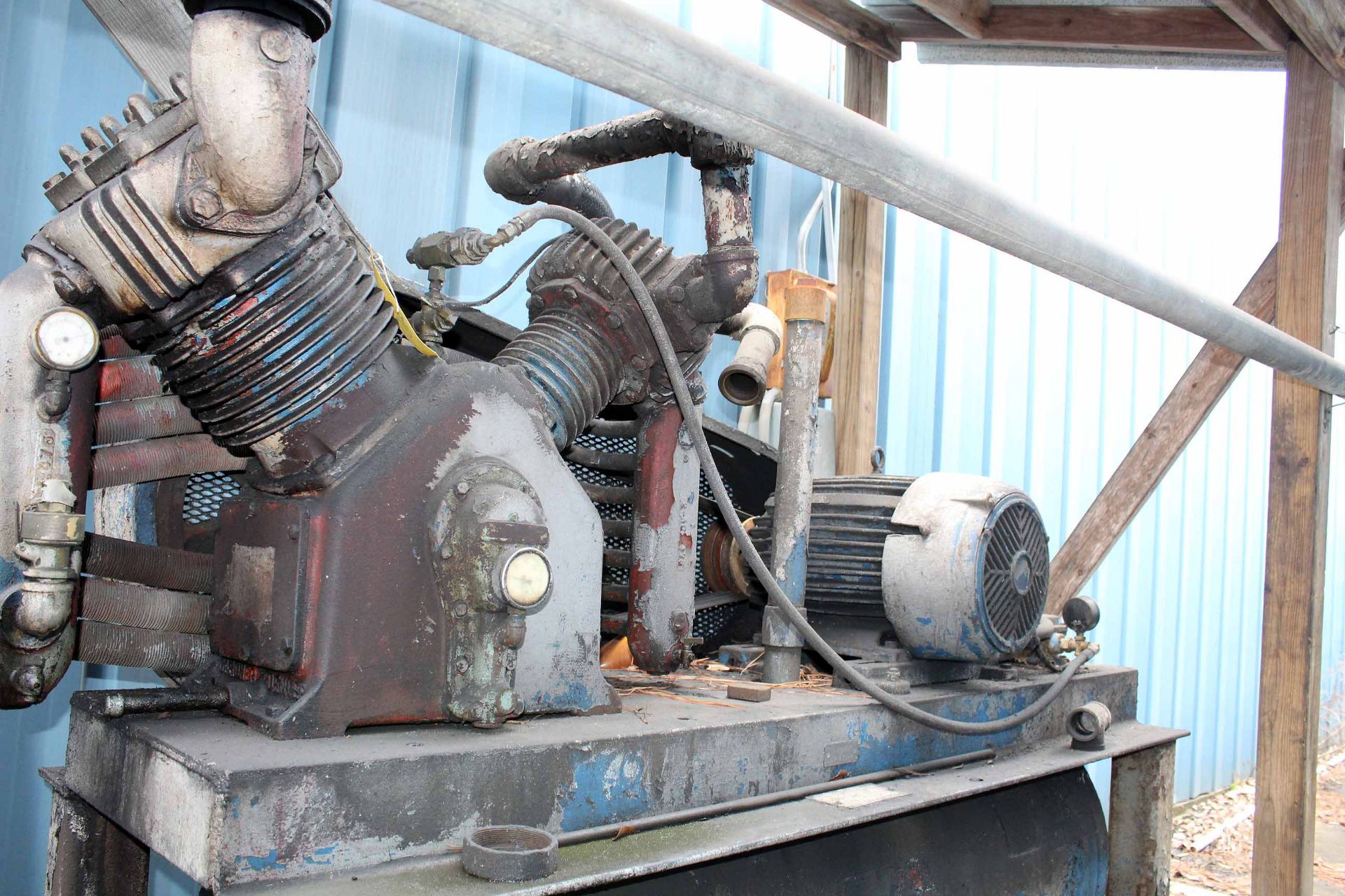 RECIPROCATING COMPRESSOR, 20 HP (Note: out of service) - Image 2 of 4