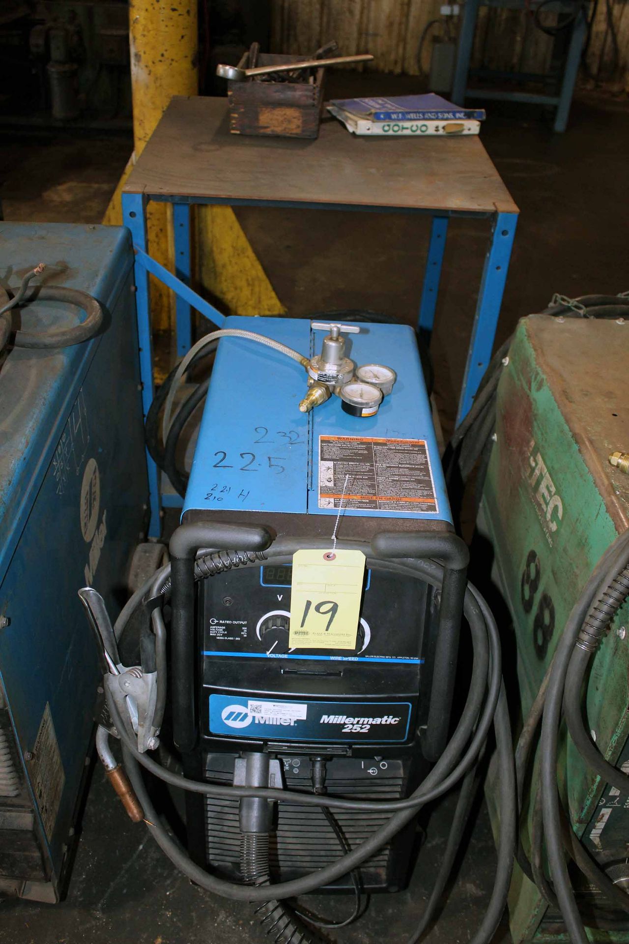 WELDING MACHINE, MILLERMATIC 252, new 2016, S/N MG200093N