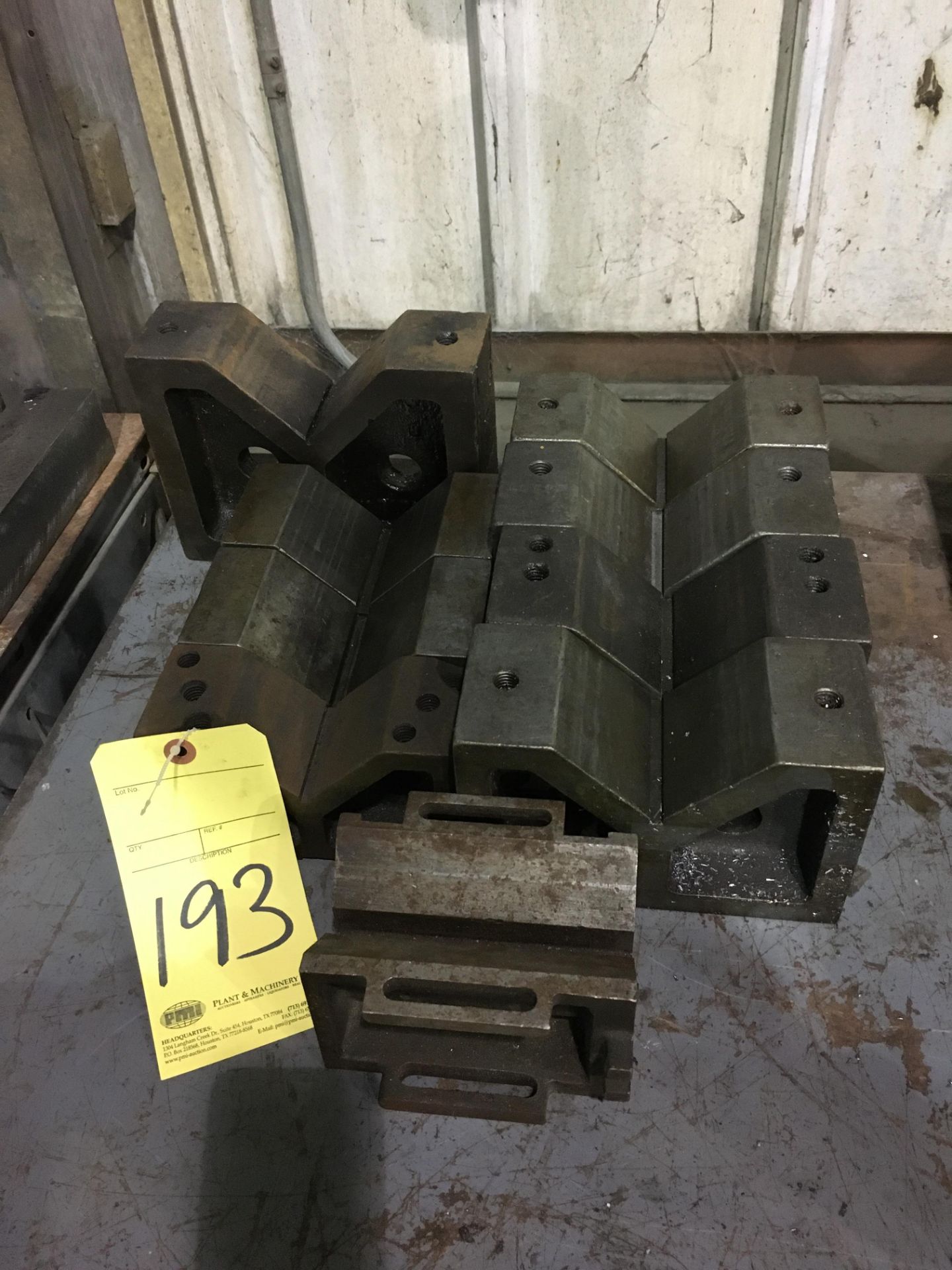 LOT OF V-BLOCKS, 6"