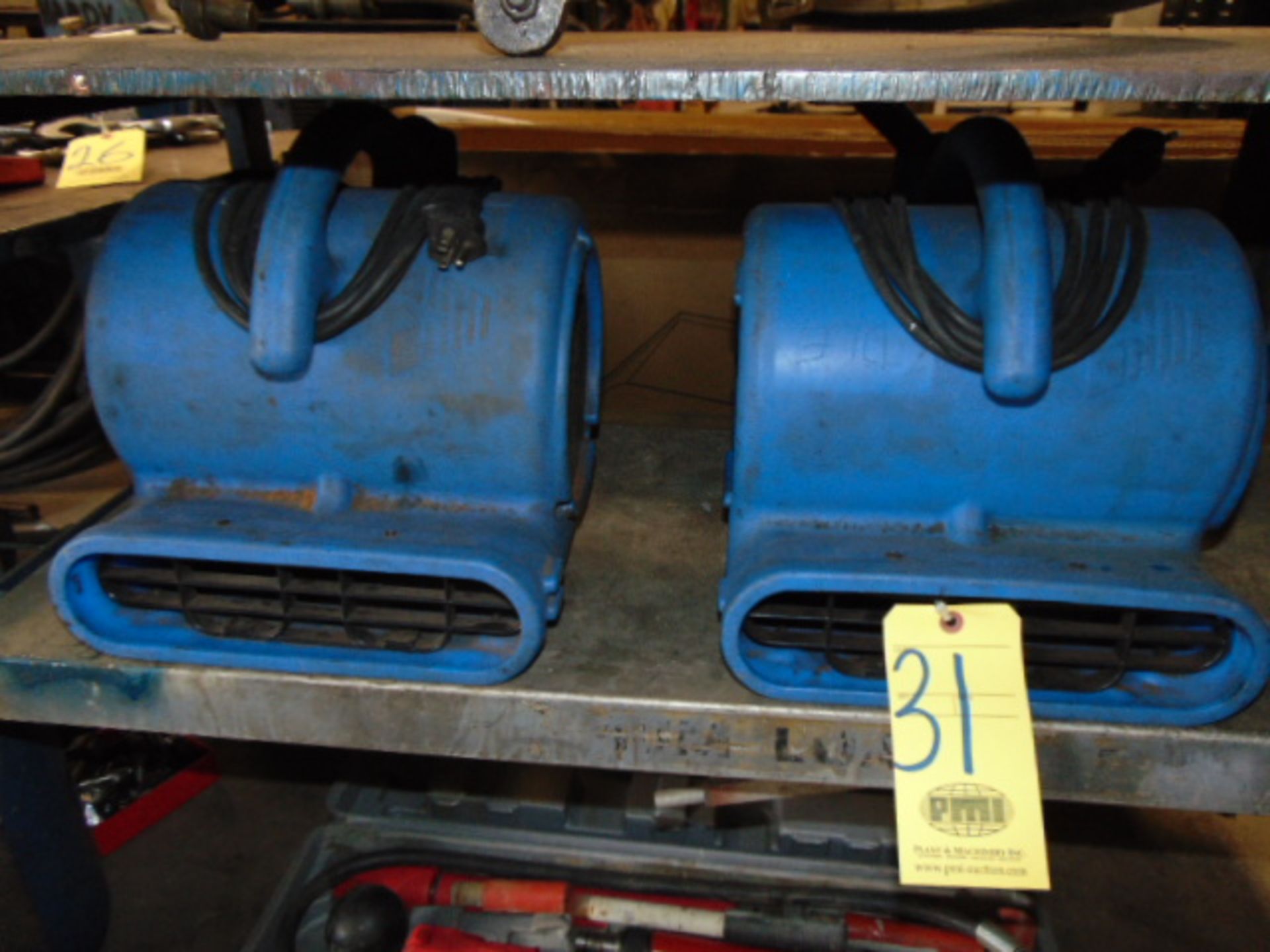 LOT OF PORTABLE ELECTRIC BLOWERS (2)