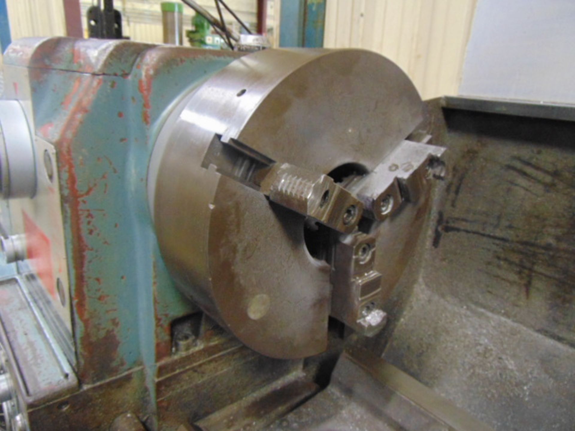 ENGINE LATHE, KINGSTON 26” X 90” MDL. HD2690, new 2006, 15-1/2” dia. 3-jaw chuck, 4-1/4” spdl. bore, - Image 4 of 15