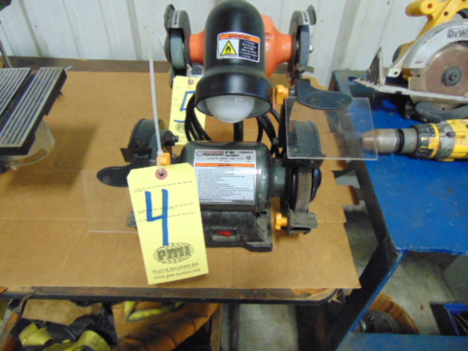 DOUBLE END BENCH GRINDER, CENTRAL MACHINERY 6"