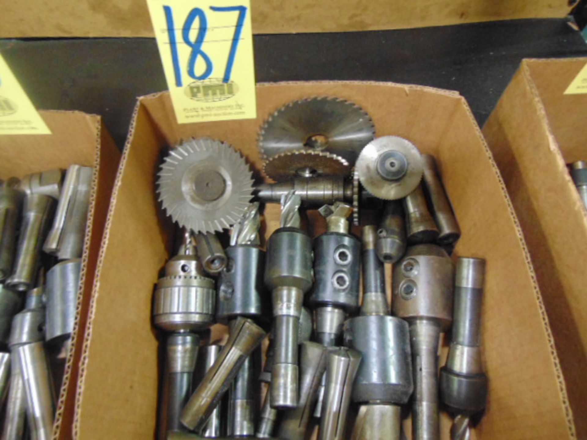 LOT OF R-8 TOOLING, assorted (in one box)