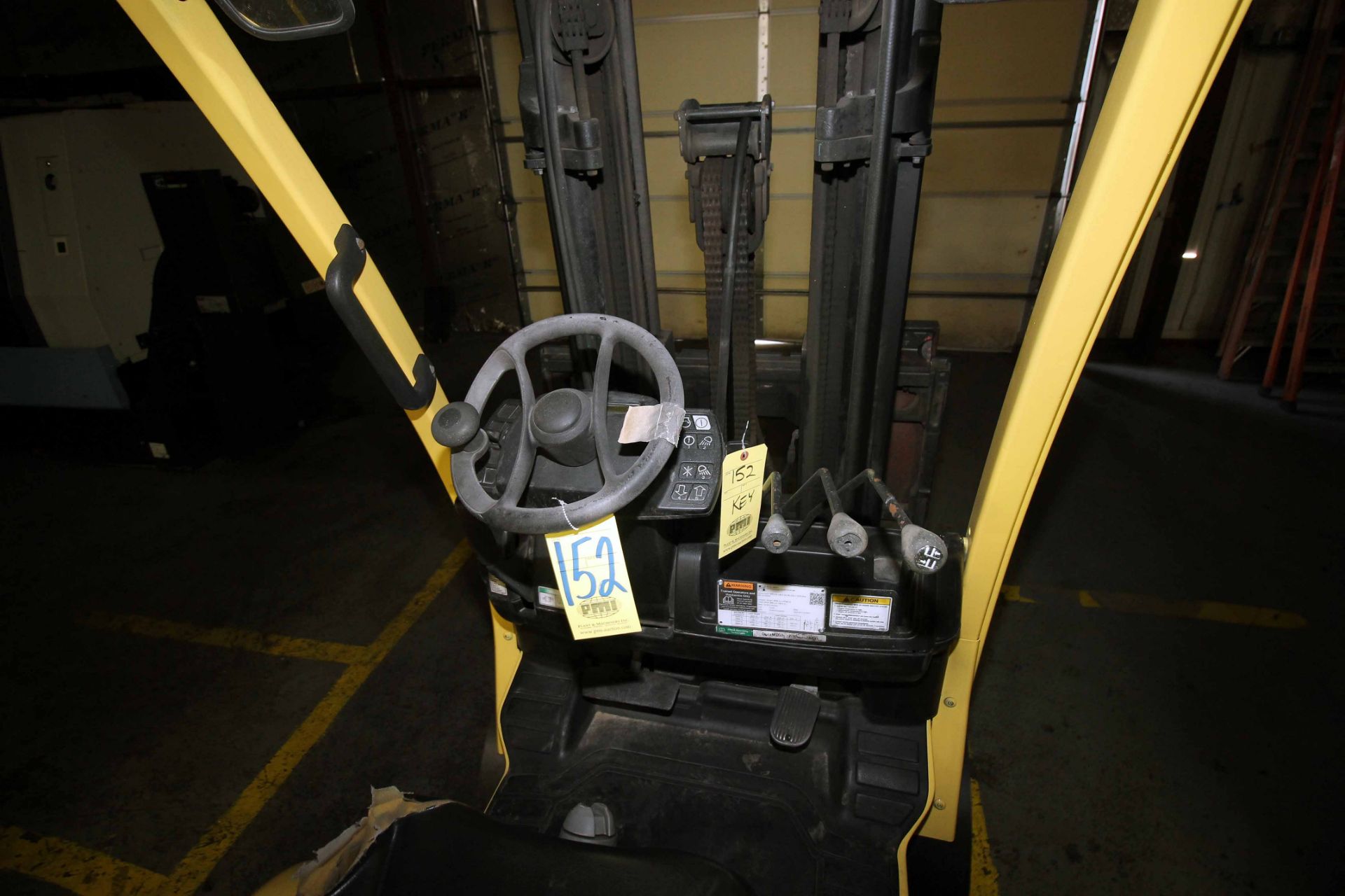 FORKLIFT, HYSTER 6,000 LB. BASE CAP. MDL. S60FT, new 2014, LPG, 83" triple stage mast, 189" lift - Image 6 of 6