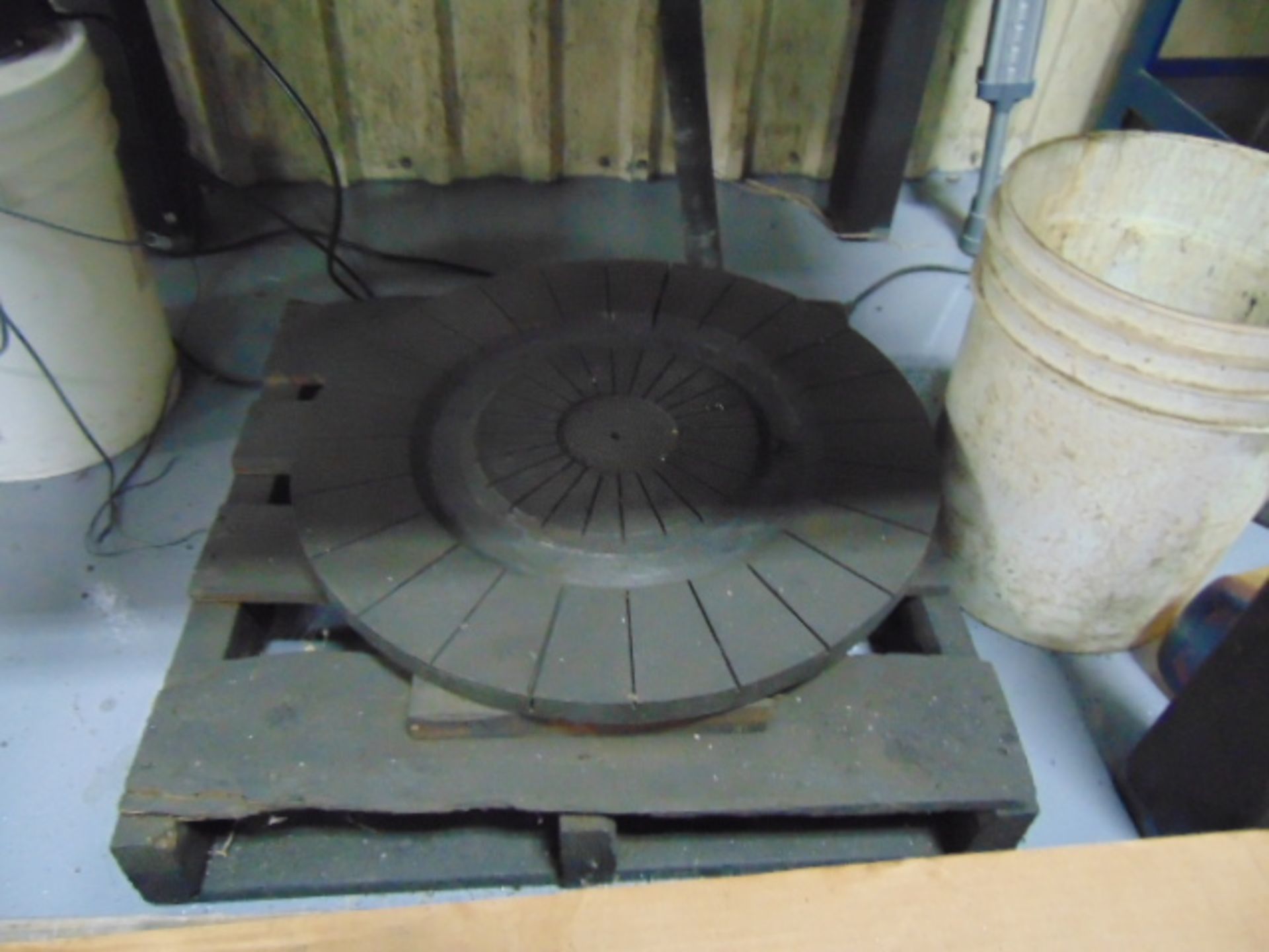 LAPPING MACHINE, ABRALAP, 21” table, 115 v., (3) lapping rings - Image 2 of 3
