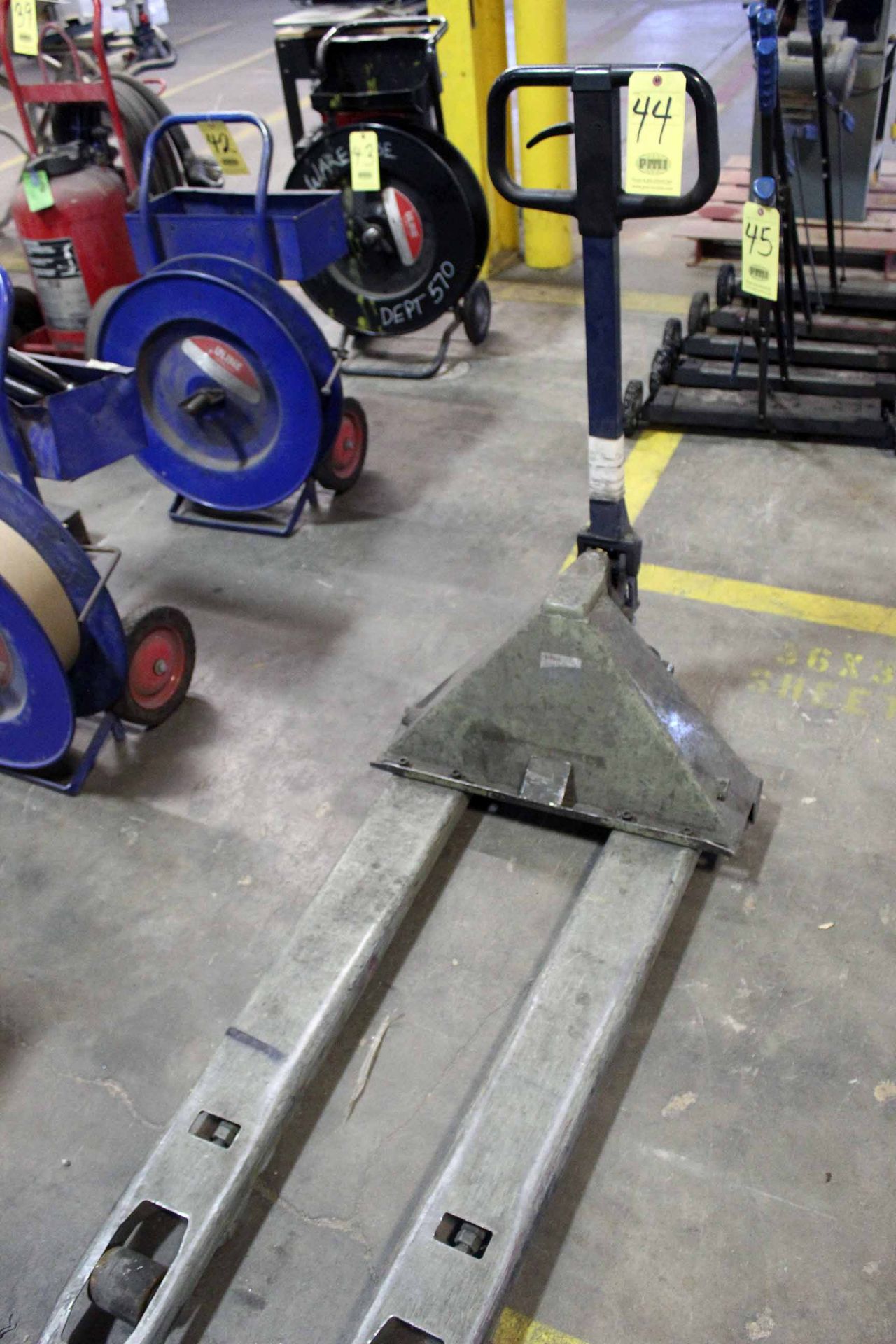 PALLET JACK, PILOT, 1,000 lb. cap.