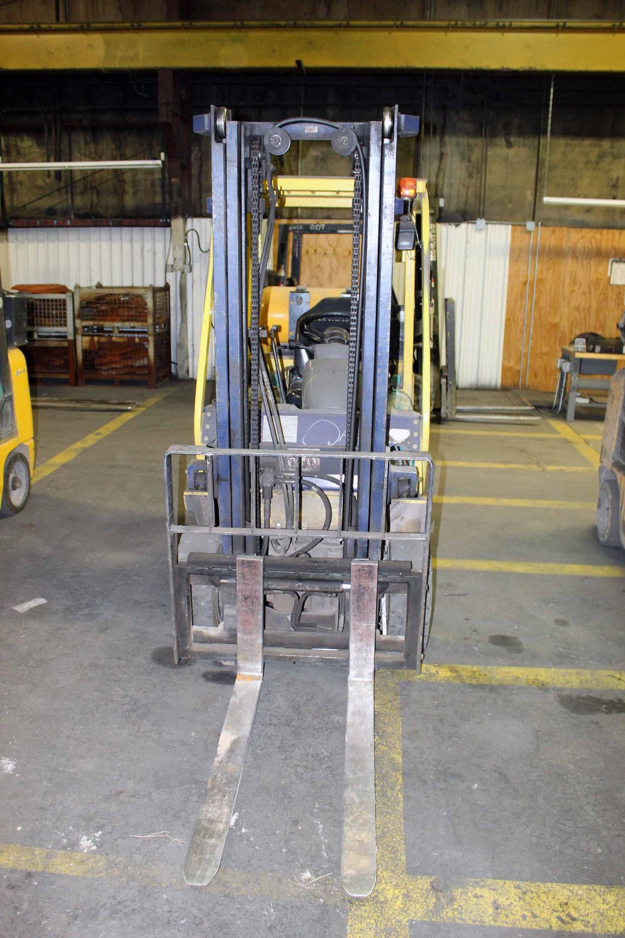 FORKLIFT, KOMATSU 5,000 LB. BASE CAP. MDL. FG25ST-14, 4,450 lb. cap. @ 24” L.C., currently - Image 2 of 5