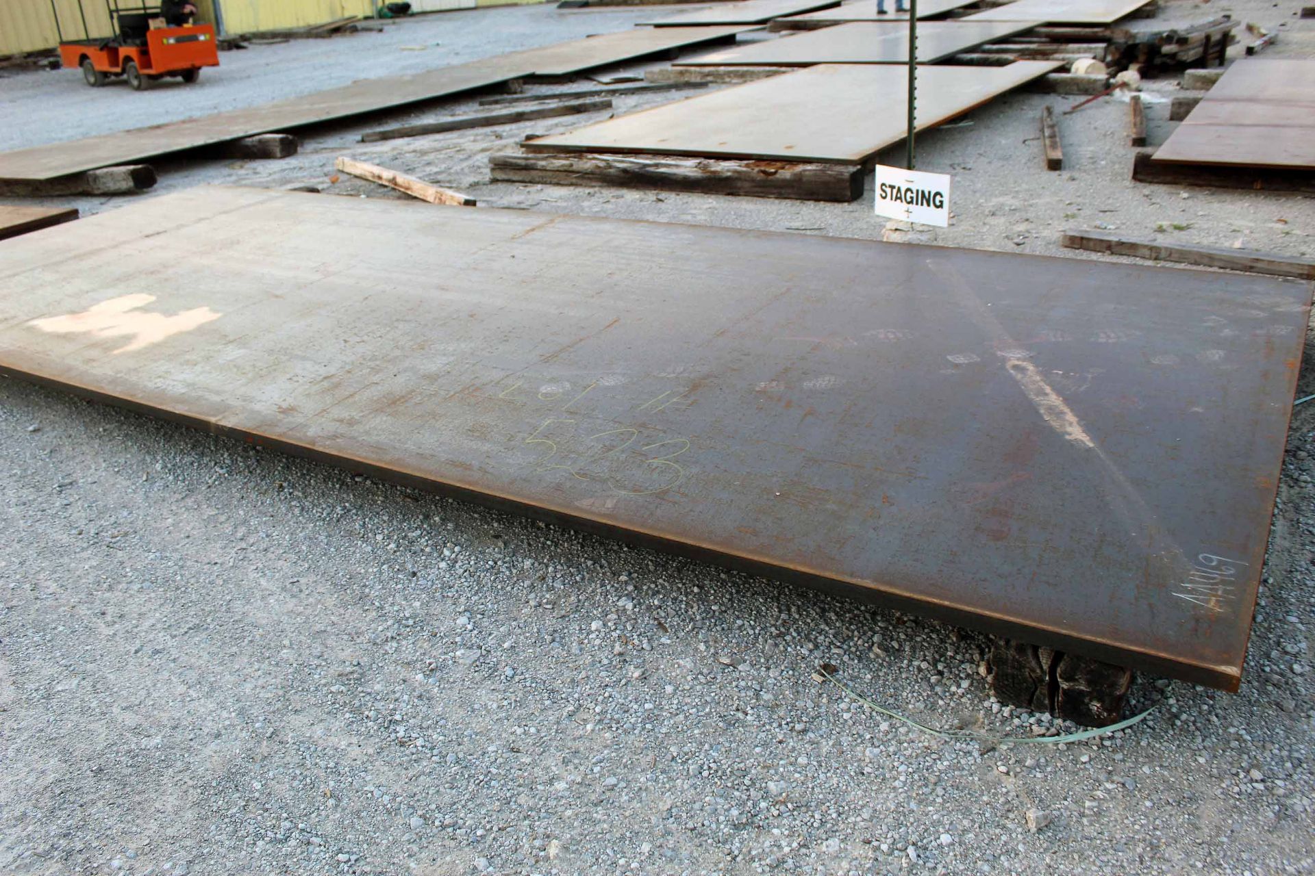 COMPLETE PLATE, 20' x 8' x 1-1/2" thk.