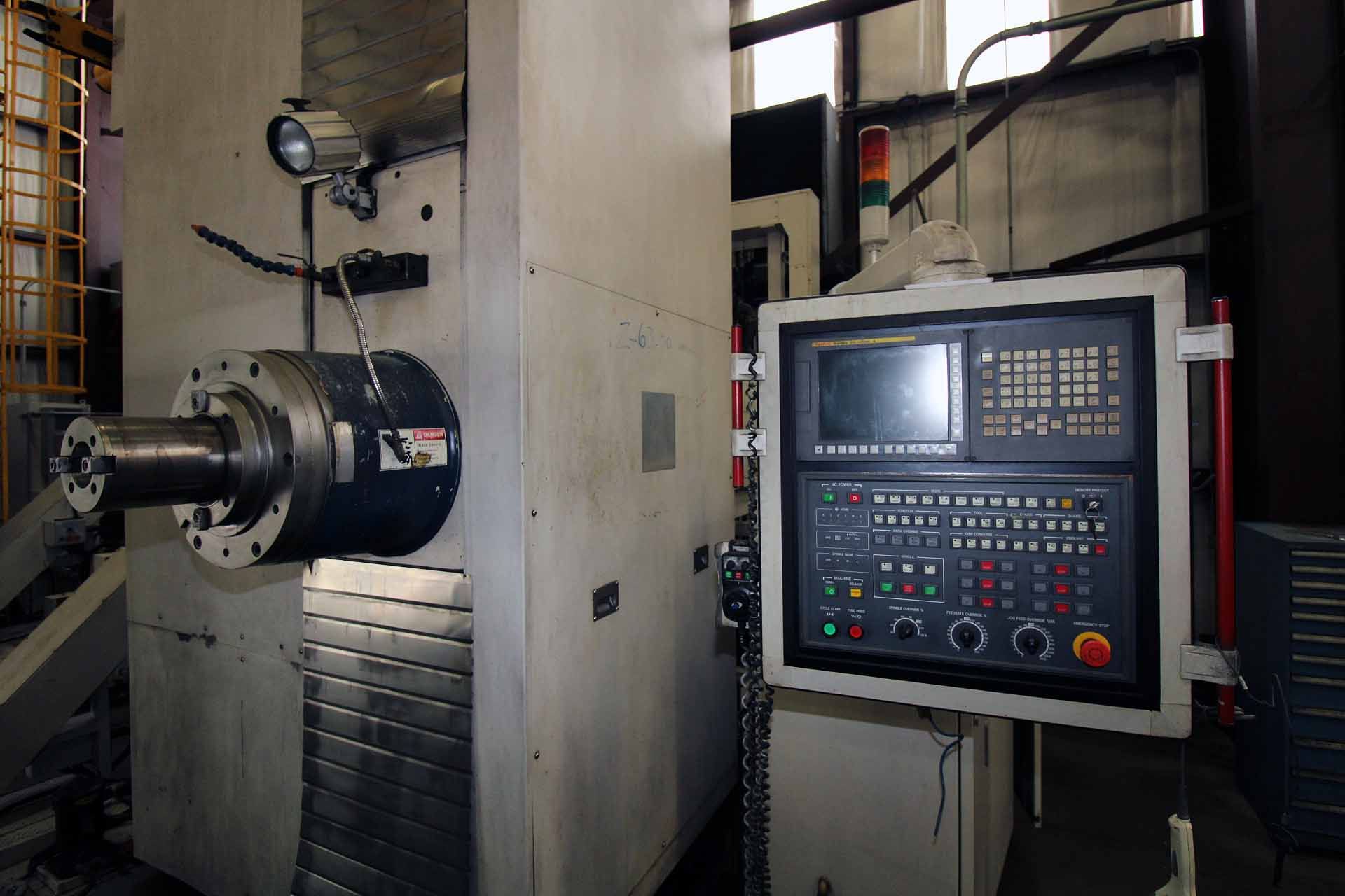 CNC HORIZONTAL BORING MILL, HNK MDL. HB-150, new 2011, Fanuc 31i - Model A CNC control, 40 pos. ATC, - Bild 3 aus 14