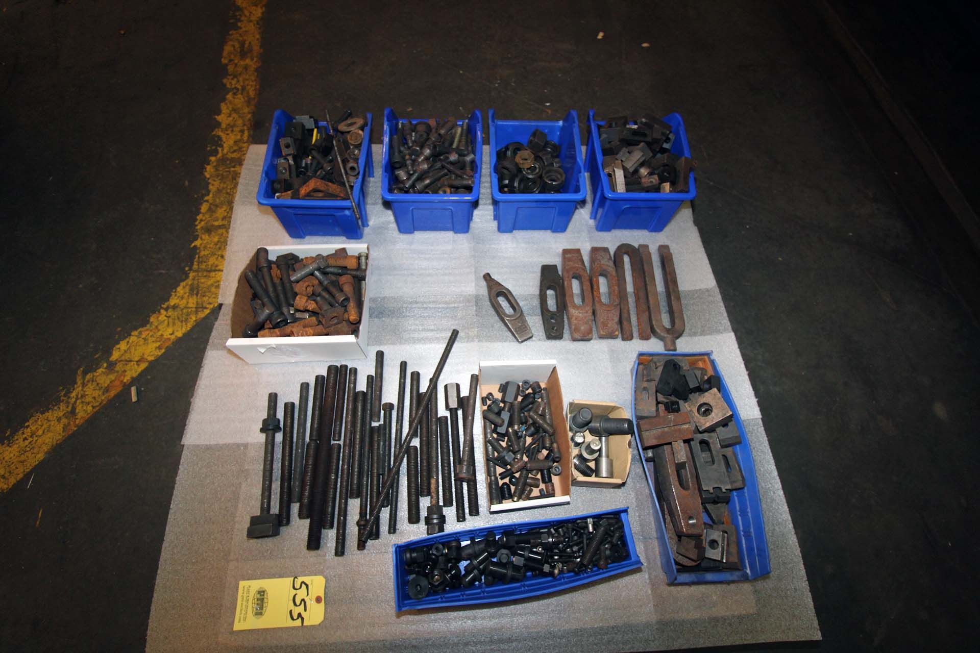 LOT OF PART CLAMPING ITEMS (on one pallet) - Image 2 of 3