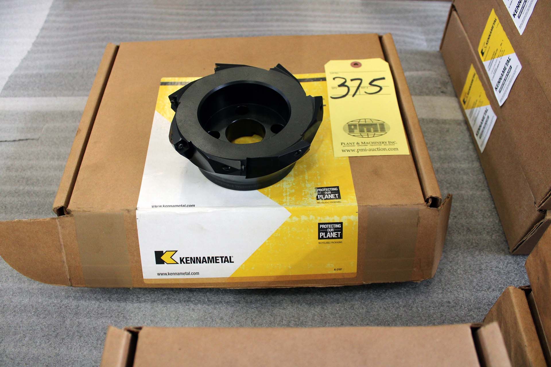 FACEMILL, KENNAMETAL MDL. 7792VXD12-160Z7R, approx. 6" dia. (unused)