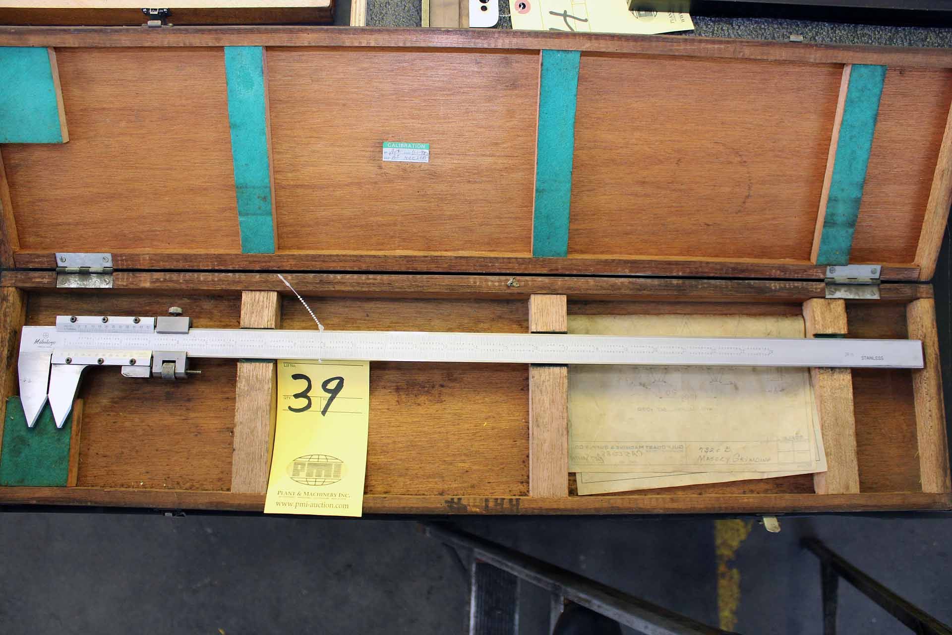 VERNIER CALIPER, MITUTOYO 24"