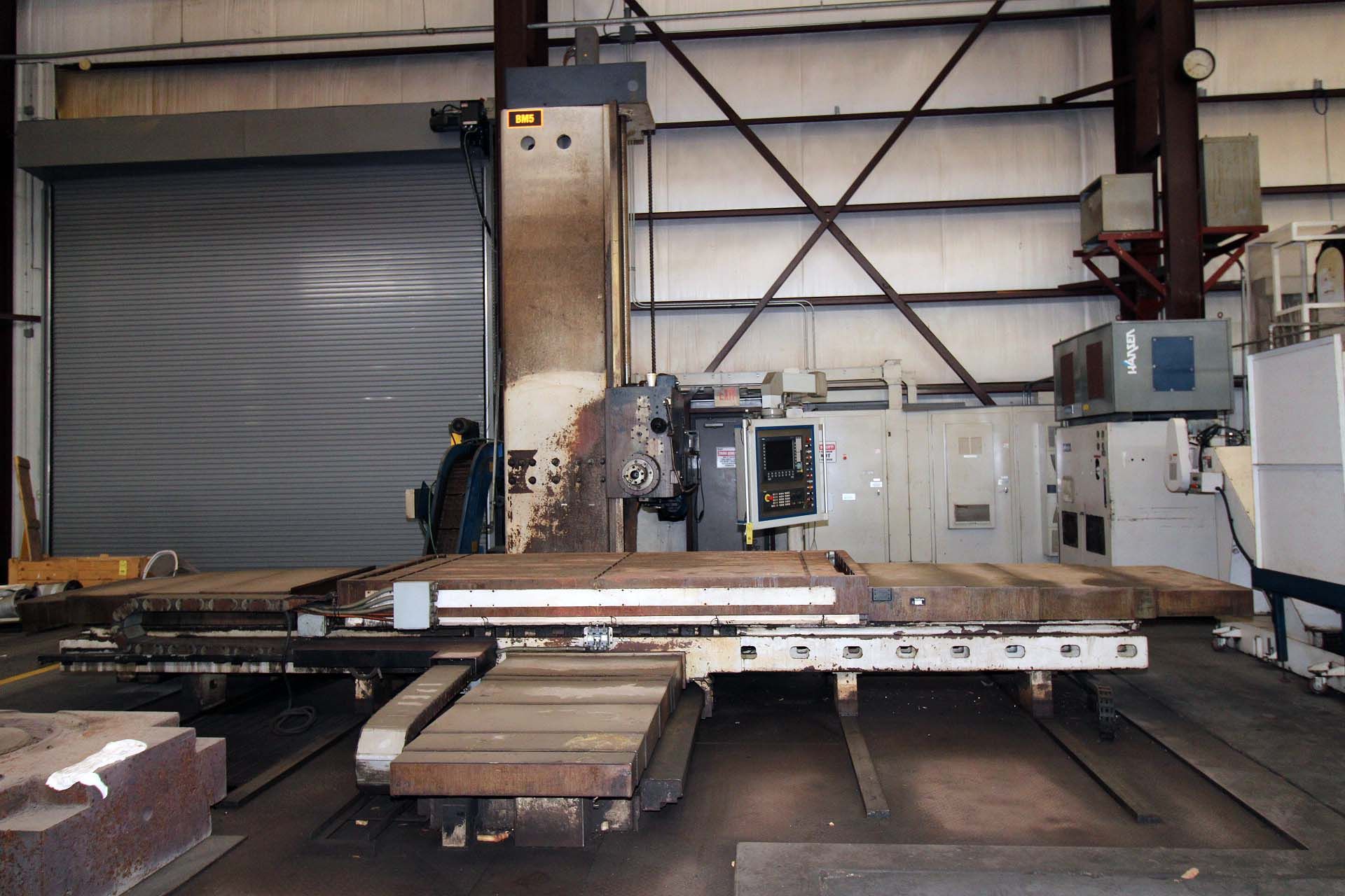 CNC HORIZONTAL BORING MILL, GIDDINGS & LEWIS, retrofitted 2013, Siemens Sinumerik control, 60” x