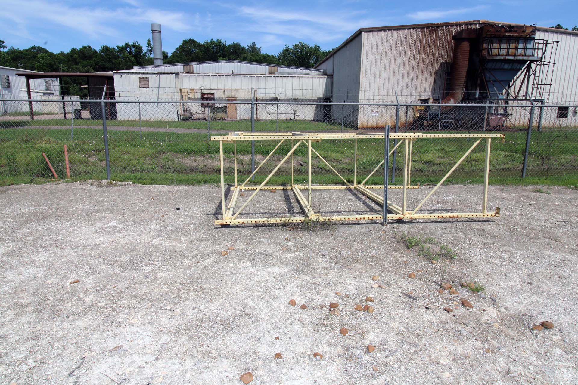 CANTILEVER RACK, 128"L., w/contents - Image 2 of 2