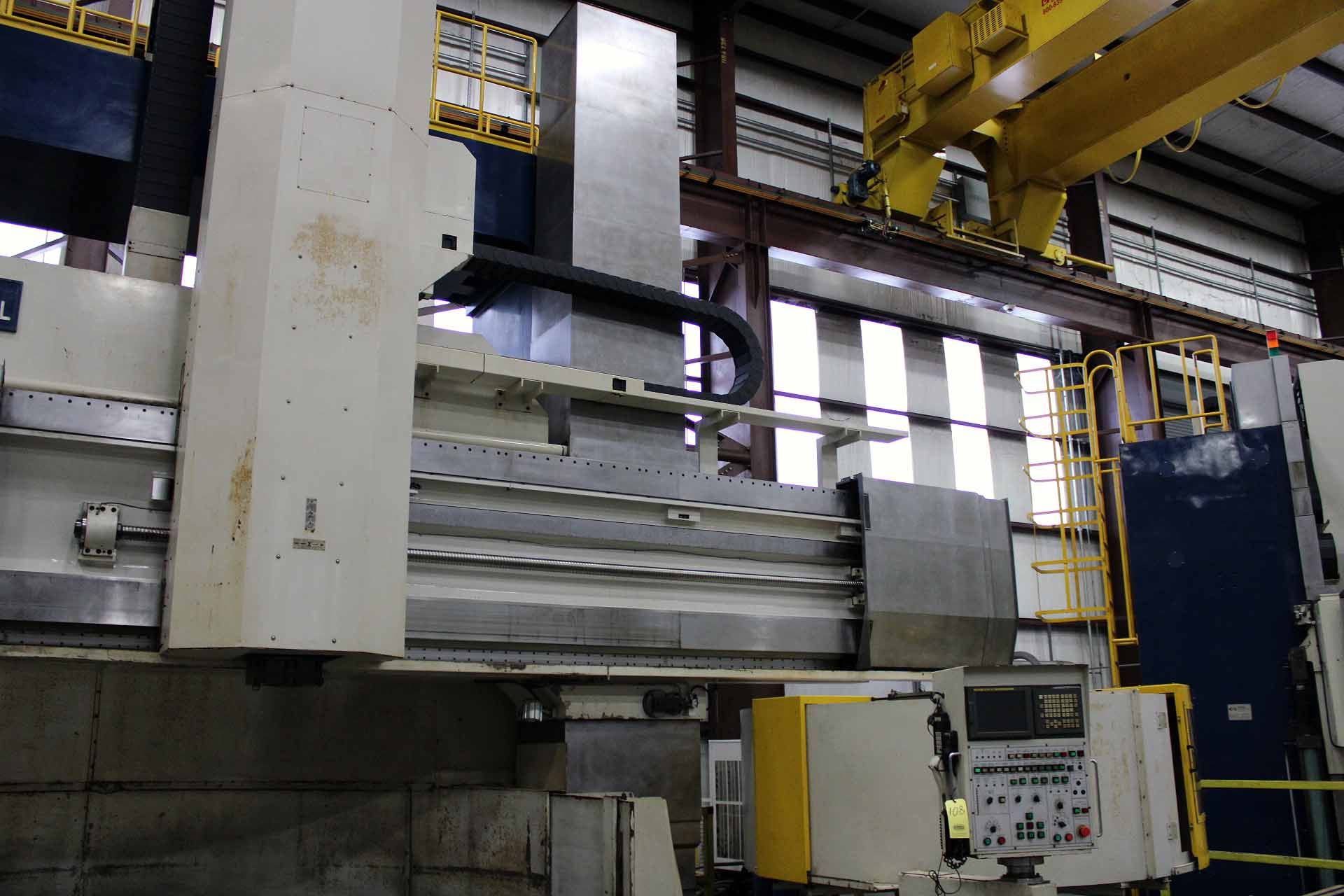 CNC VERTICAL TURNING CENTER, HNK MDL. VTC40/50, new 2012, Fanuc 18i-TB CNC control, 157.4” table - Bild 9 aus 23