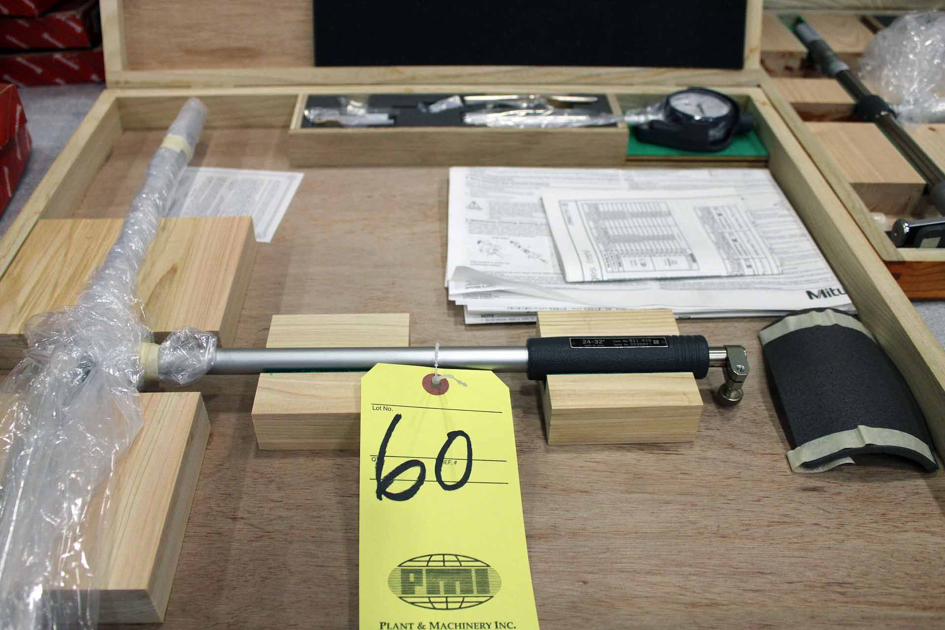 BORE GAUGE, MITUTOYO MDL. 511-838, 24" to 32", S/N 0020991 (unused) - Image 3 of 3