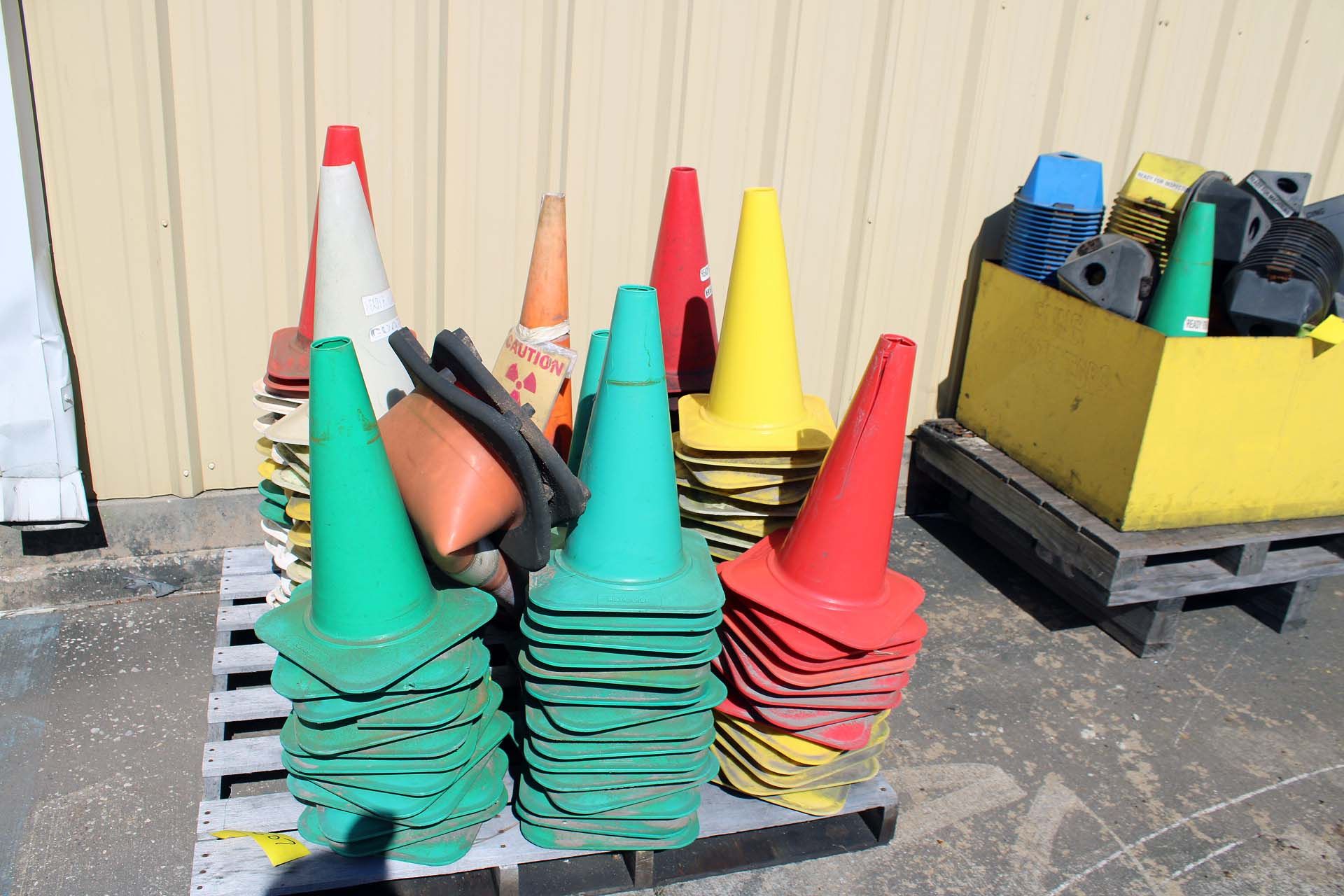 LOT OF CONES (on two pallets)