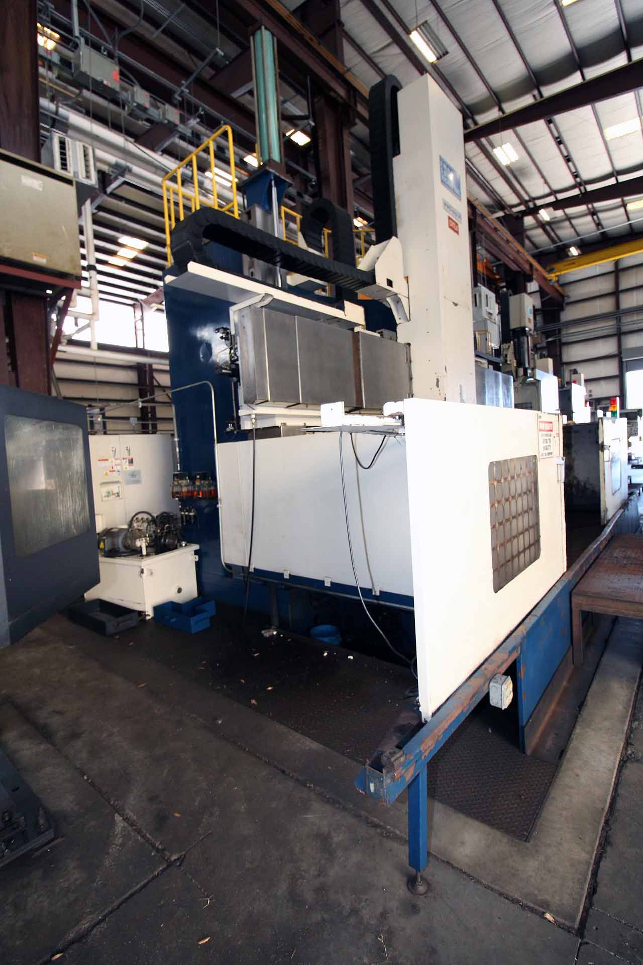 CNC VERTICAL TURNING CENTER, HNK MDL. VTC25/30, new 2009, Fanuc 18i-TB CNC control, 98.4” table - Bild 11 aus 18