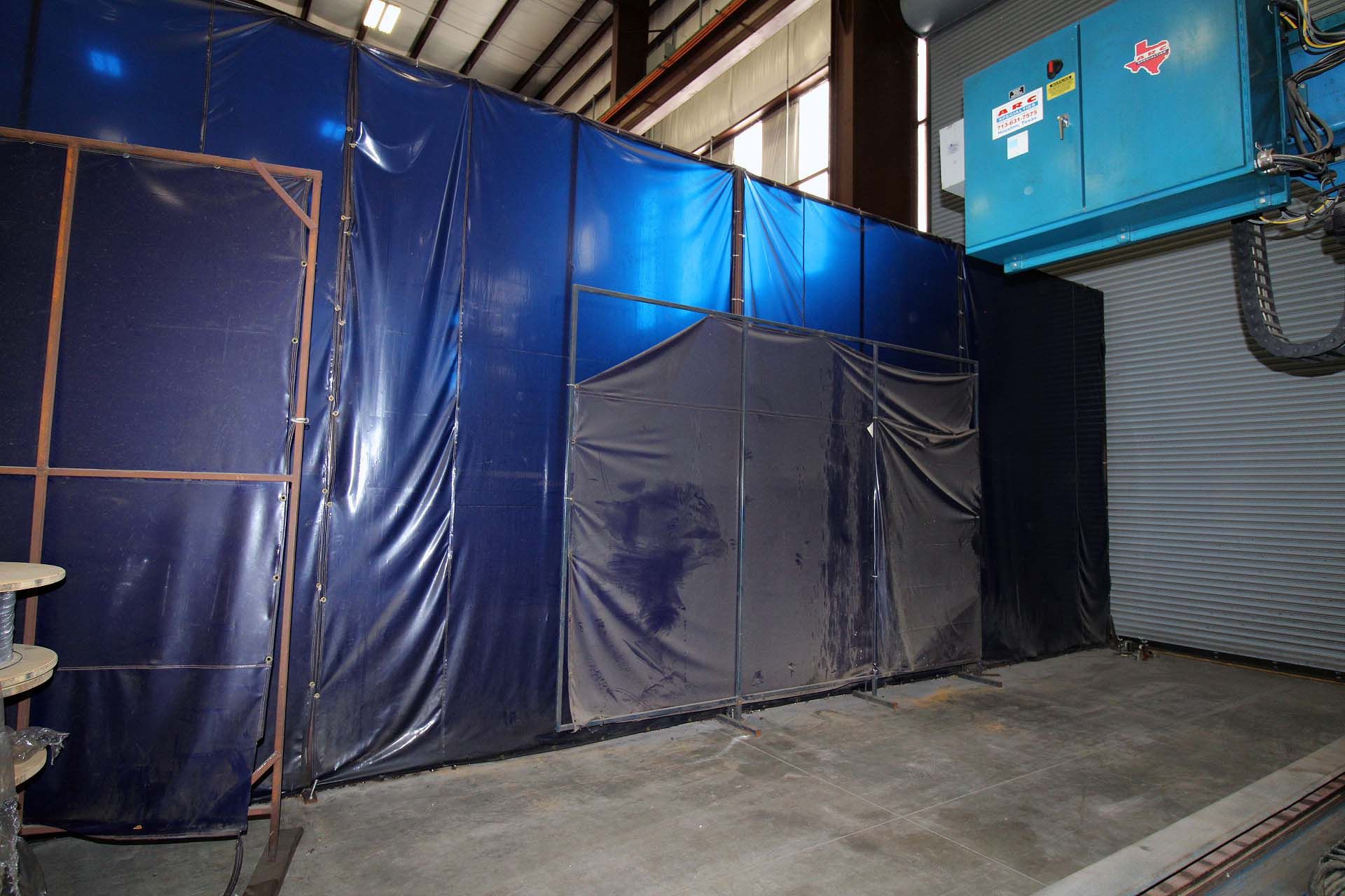 LOT OF WELDING SCREENS: (2) 16'W. x 12' ht., (2) 16'W. x 8' ht., (1) 12'W. x 8' ht. - Image 3 of 5