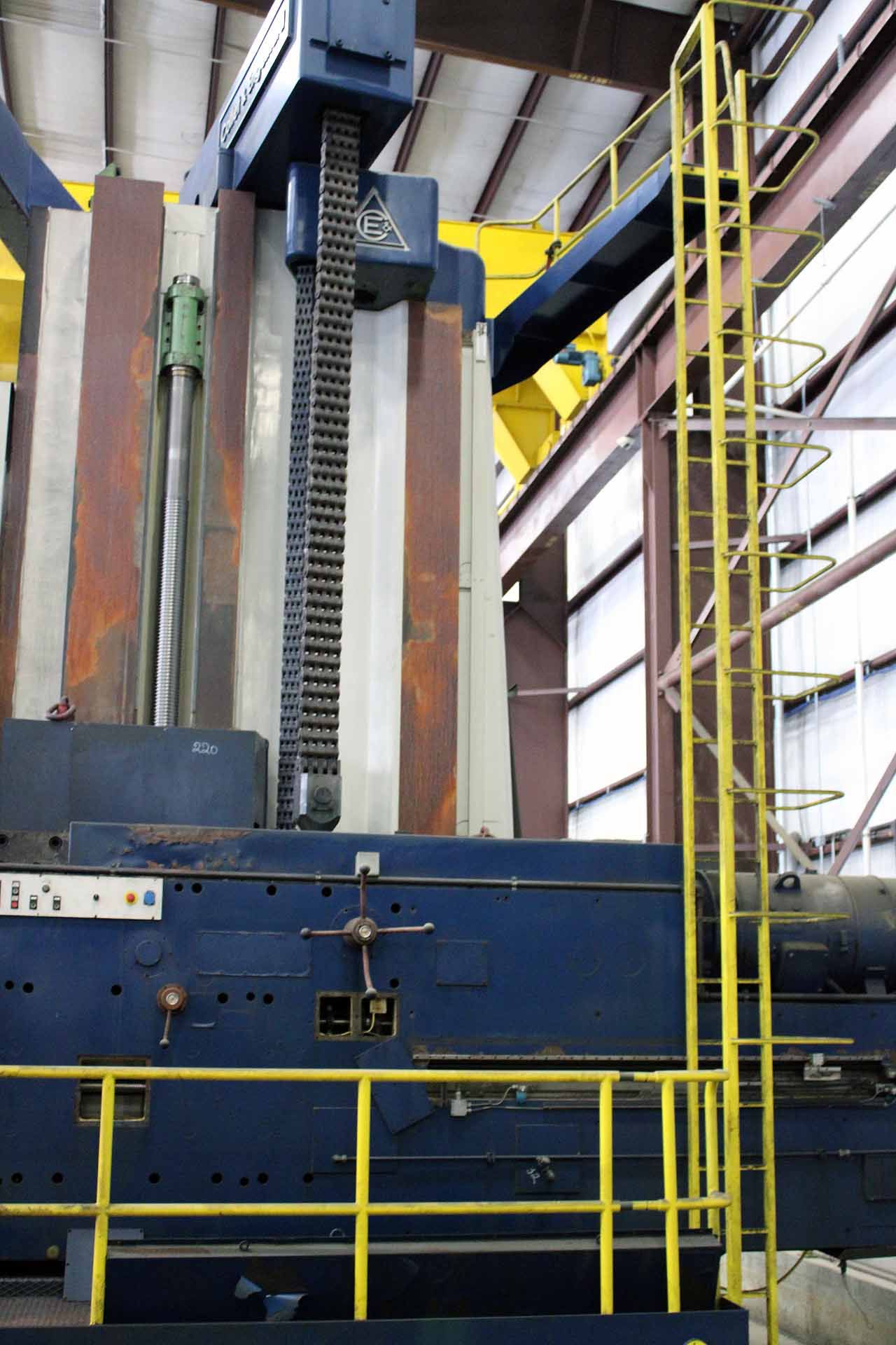 CNC FLOOR TYPE HORIZONTAL BORING MILL, COLLET & ENGELHARDT, Heidenhain CNC control, approx. travels: - Bild 10 aus 16