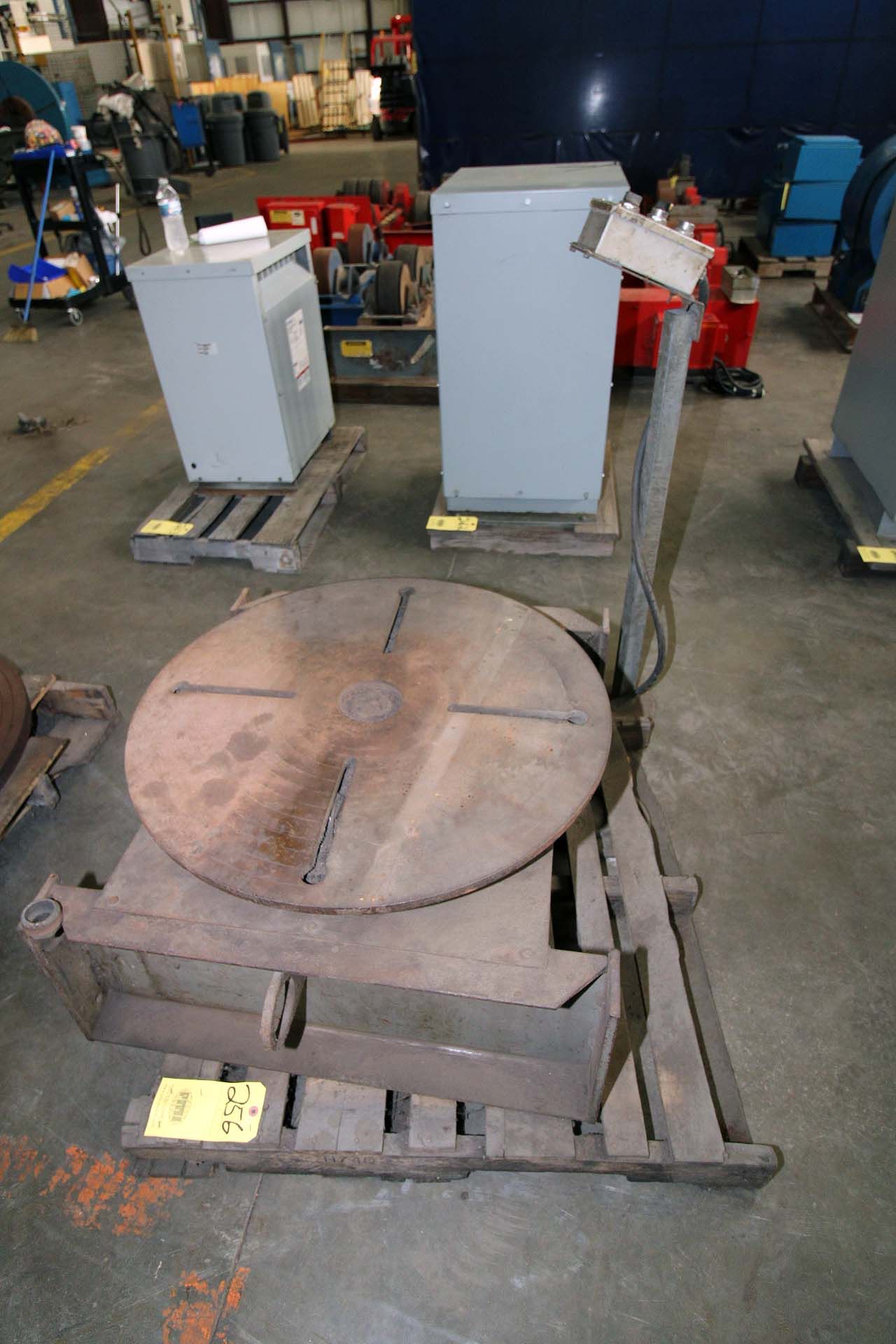 WELDING POSITIONER, BOWERS EQUIPMENT MDL. BECV1000, 10,000 lb. max. load torque, S/N 951101 - Image 2 of 3