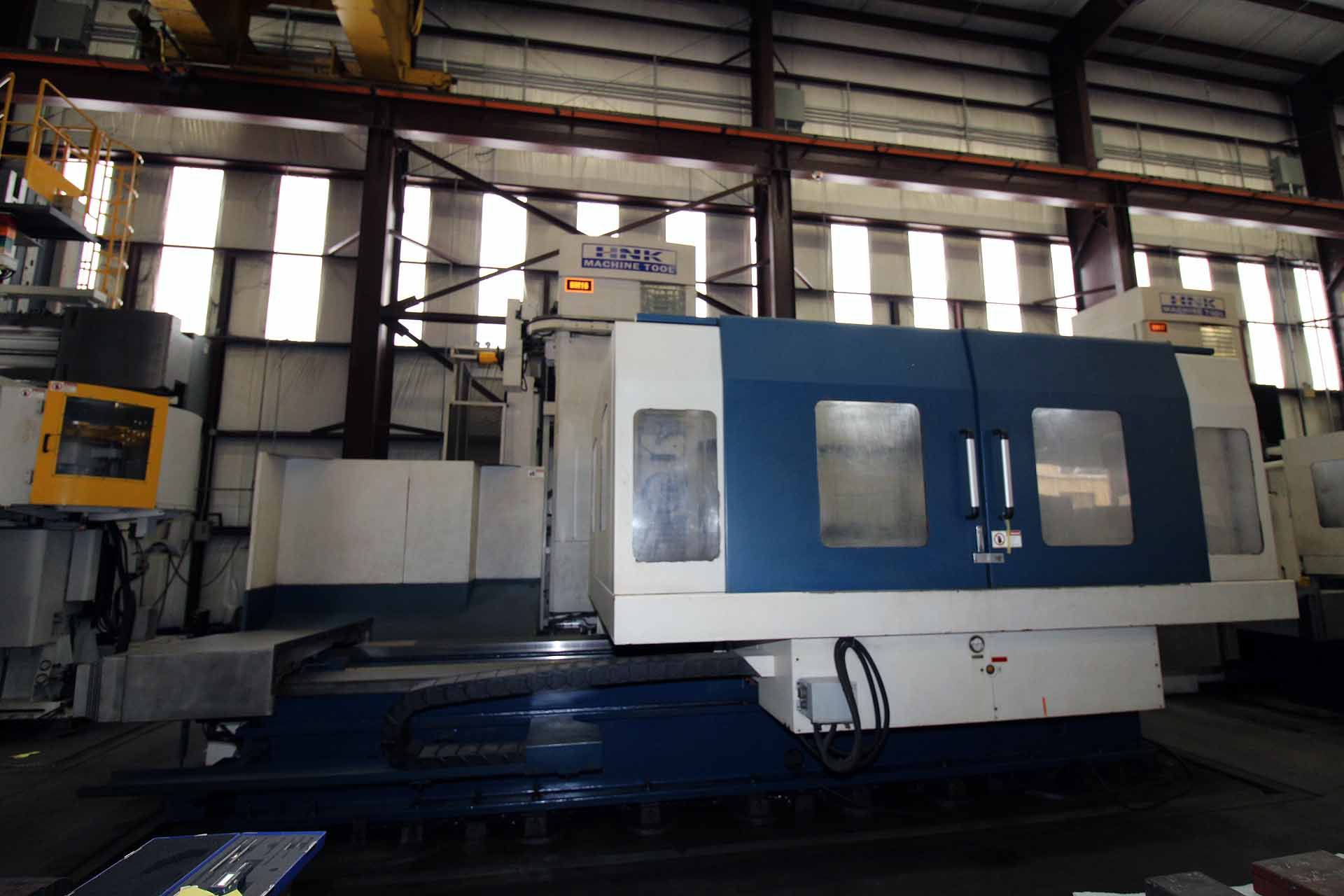 CNC HORIZONTAL BORING MILL, HNK MDL. HB-150, new 2011, Fanuc 31i - Model A CNC control, 40 pos. ATC,