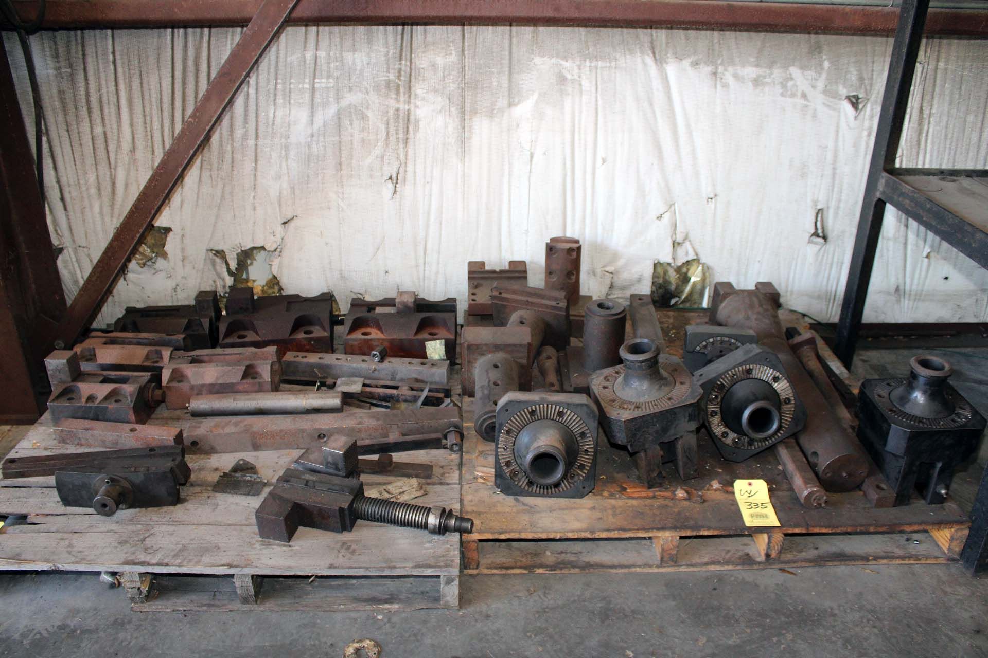 LOT CONSISTING OF: machine toolholders & workholding jaws (on two pallets)