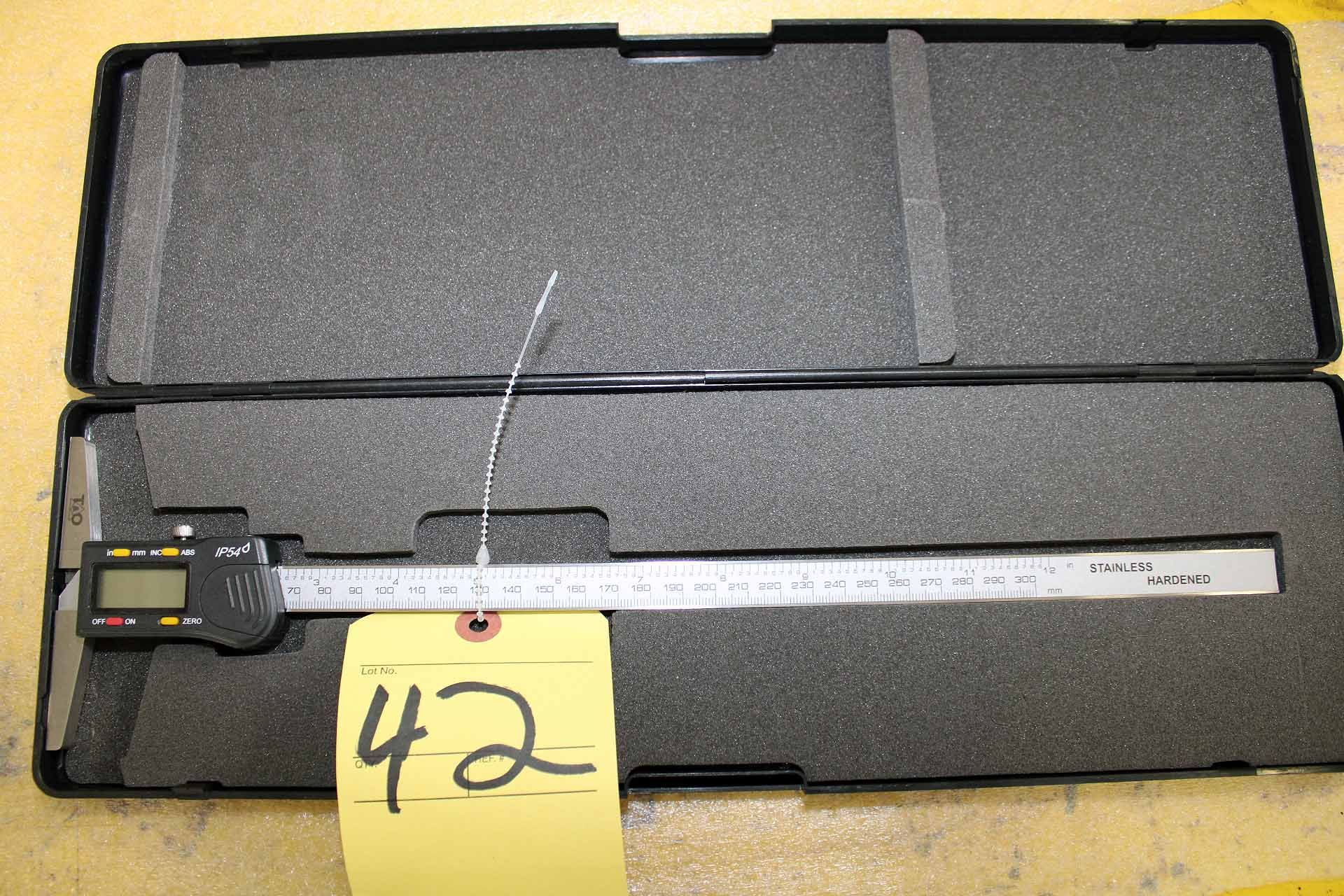 DIGITAL DEPTH CALIPER, T&O 12" MDL. IP54