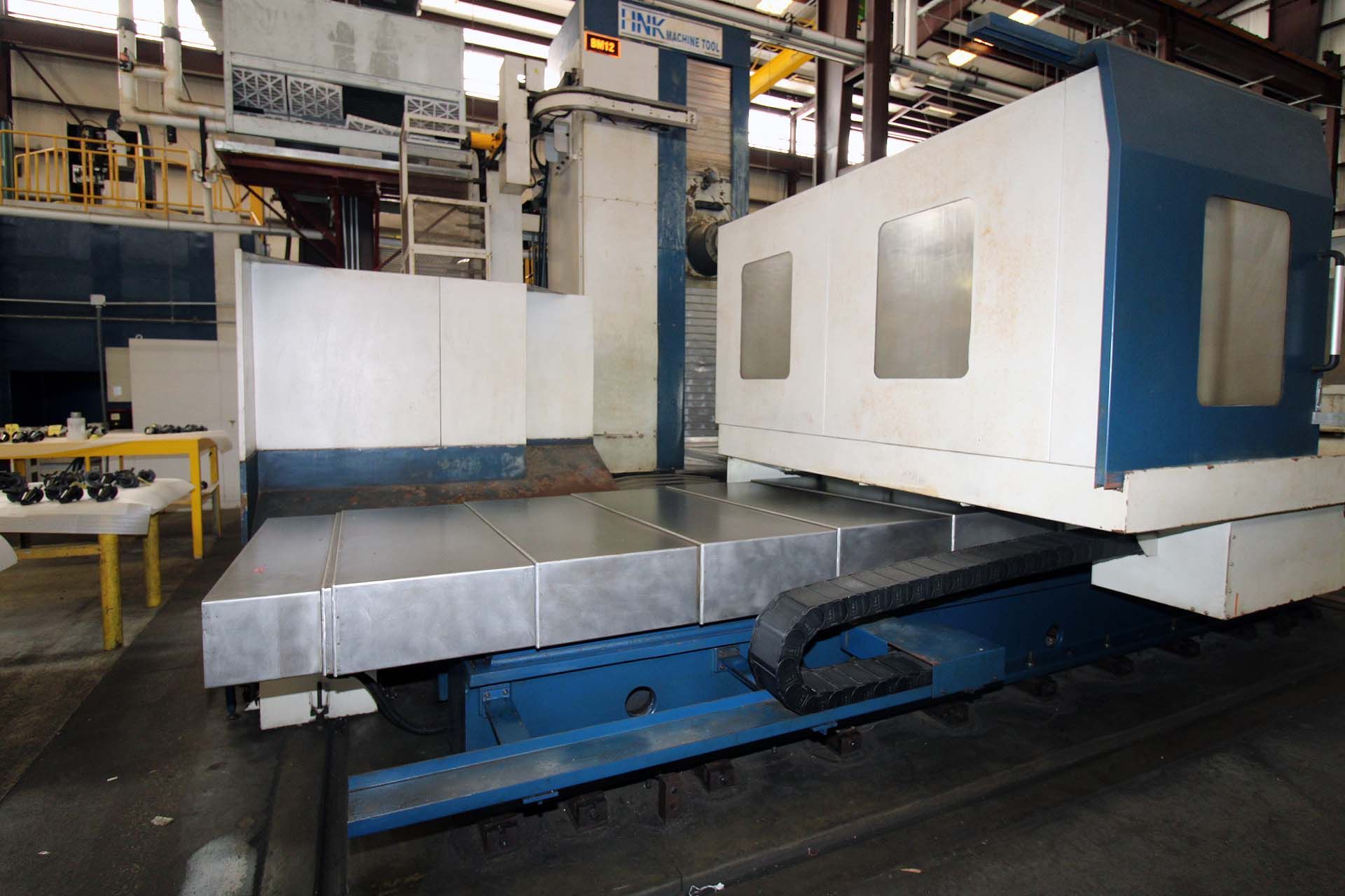 CNC HORIZONTAL BORING MILL, HNK MDL. HB-150, new 2011, Fanuc 18i-TB CNC control and set up to - Bild 9 aus 9