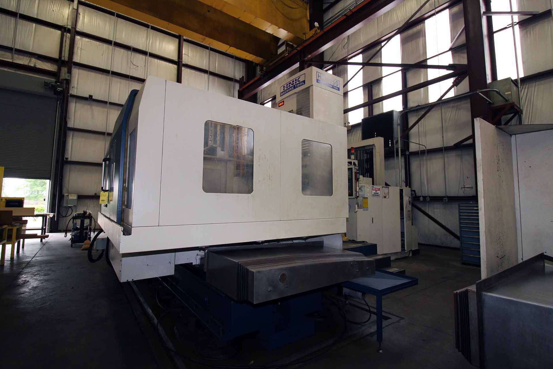 CNC HORIZONTAL BORING MILL, HNK MDL. HB-150, new 2011, Fanuc 31i - Model A CNC control, 40 pos. ATC, - Bild 2 aus 14